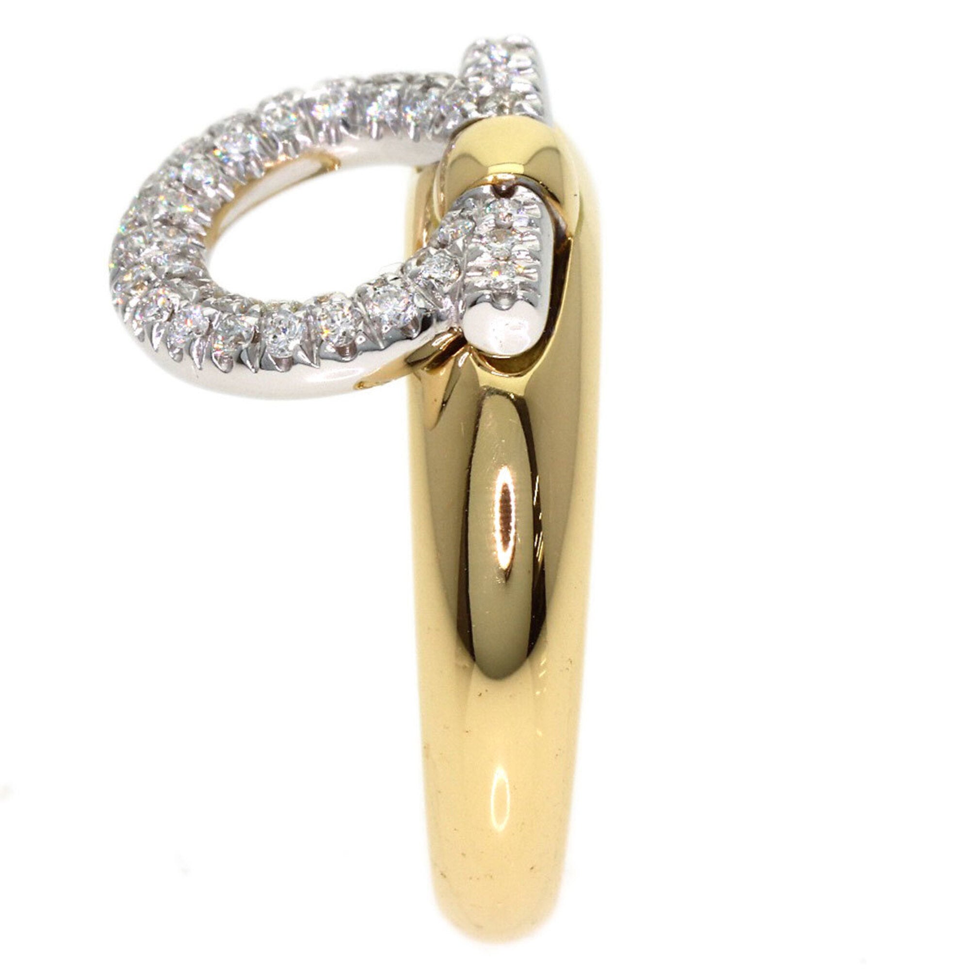 Salvatore Ferragamo Yellow Gold (18K) Band Ring (Pre-Owned)