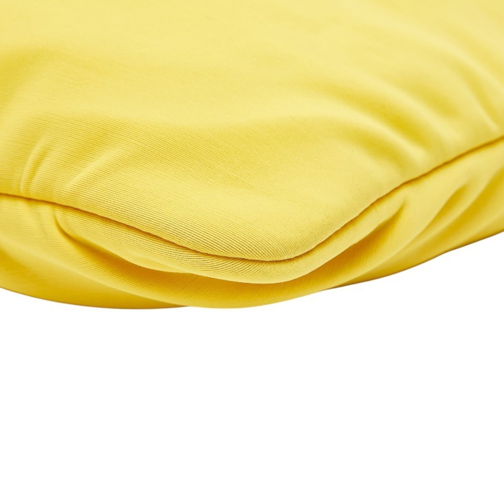 Hermes Yellow Polyamide Clutch Bag Pouch (Pre-Owned)
