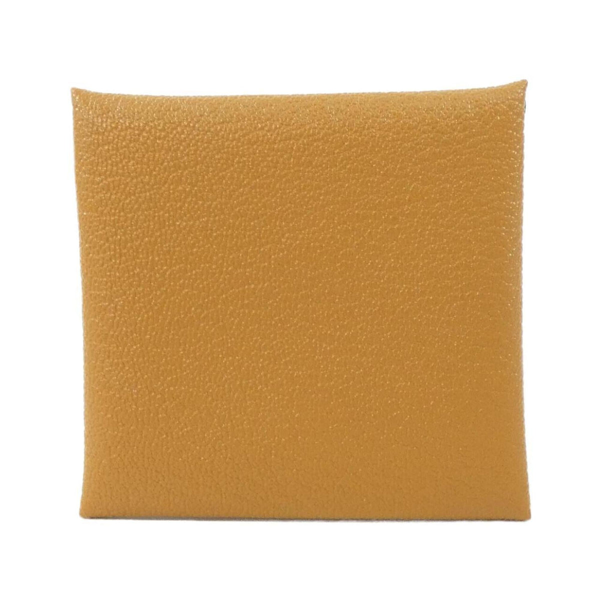 Hermes Bastia Caramel Chevre Leather Coin Purse/Coin Case (Pre-Owned)