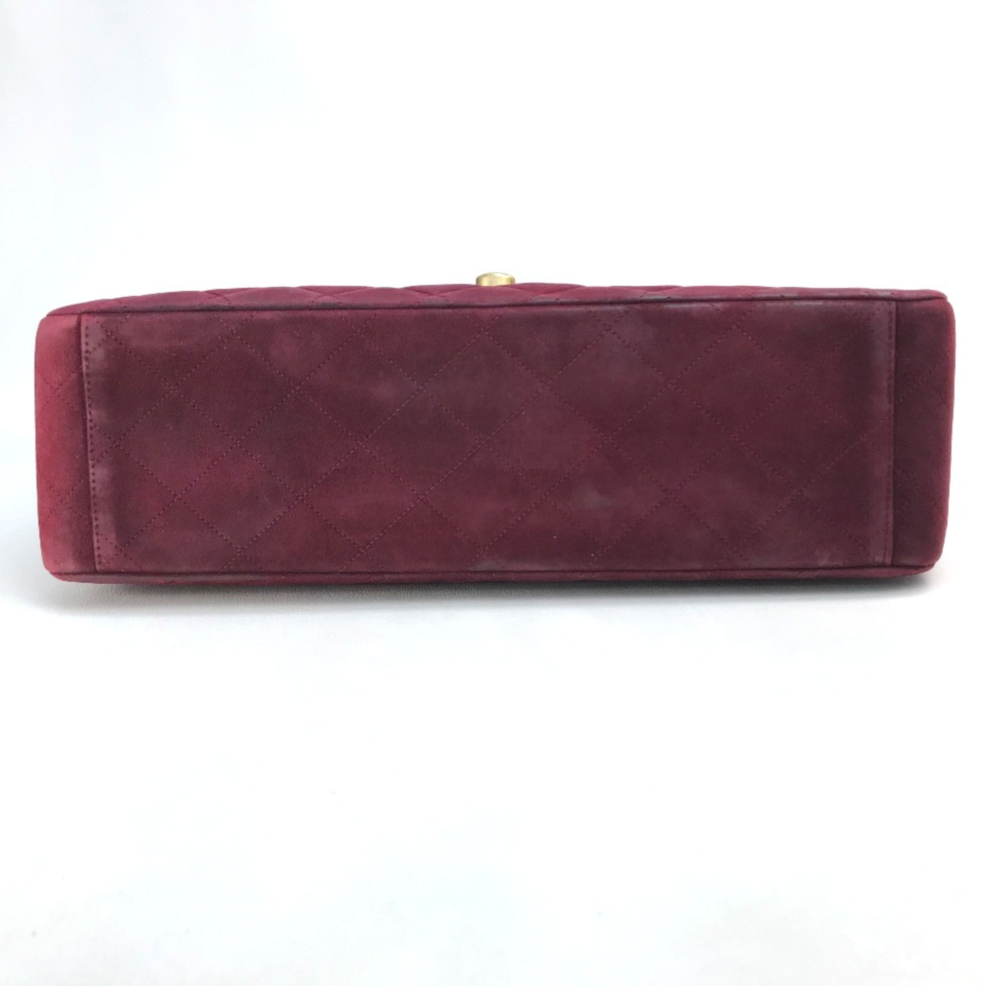 Chanel Red Leather Shoulder Bag (Pre-Owned)