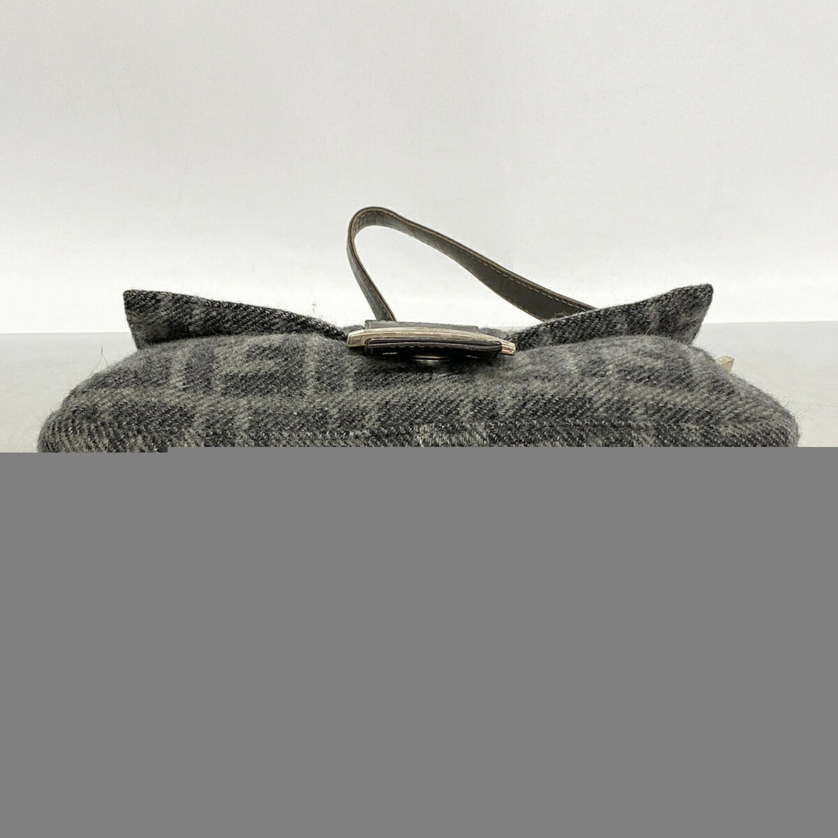 Fendi Gray Wool Handbag (Pre-Owned)