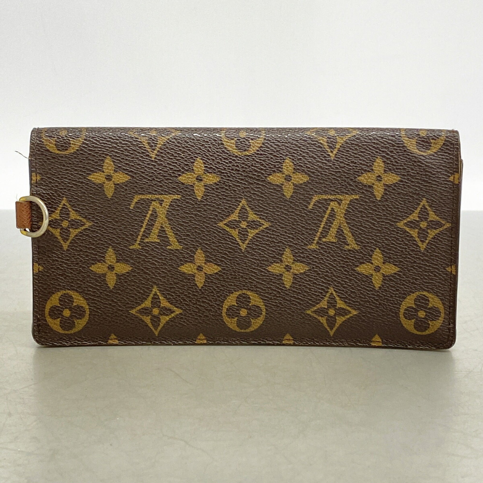 Louis Vuitton Brown Long Wallet (Bi-Fold) (Pre-Owned)