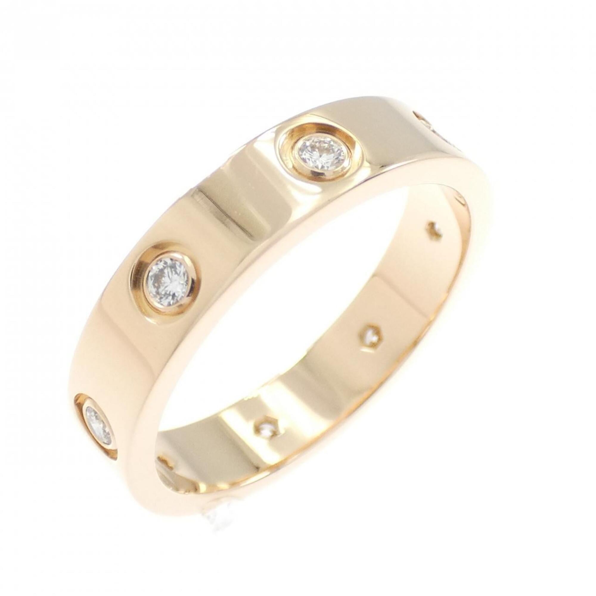 Cartier Love Pink Gold (18K) Band Ring (Pre-Owned)