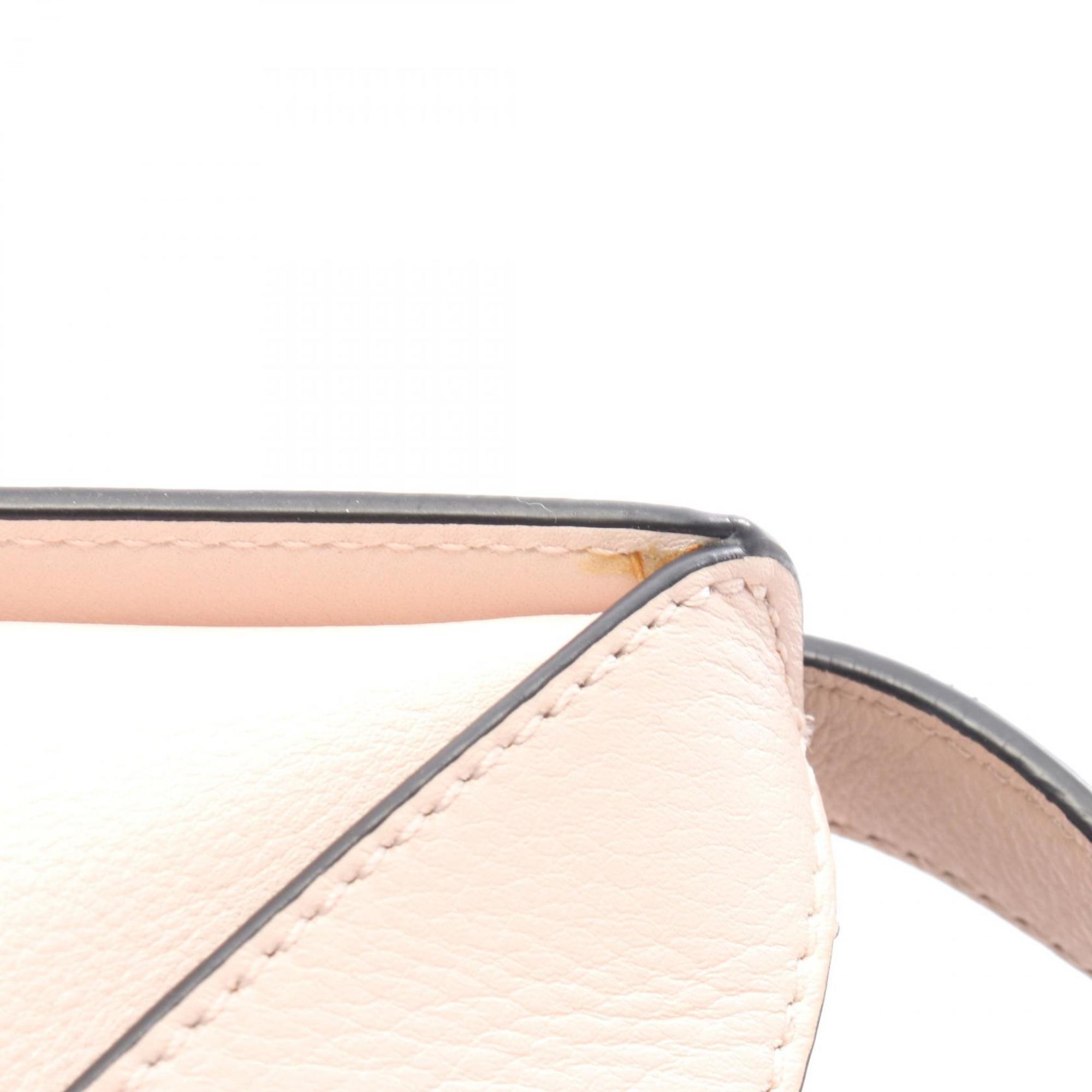 Loewe Pink Leather Handbag (Pre-Owned)