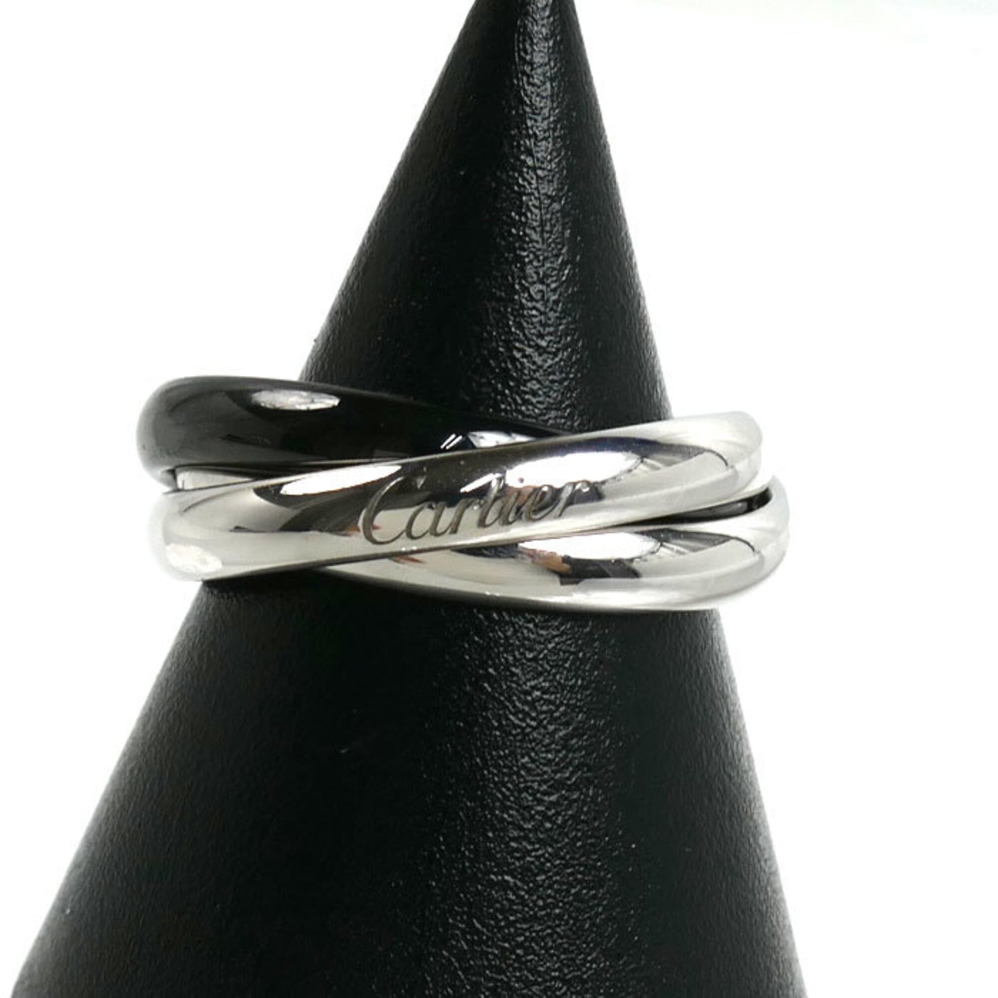 Cartier White Gold (18K) Ceramic Band Ring (Pre-Owned)