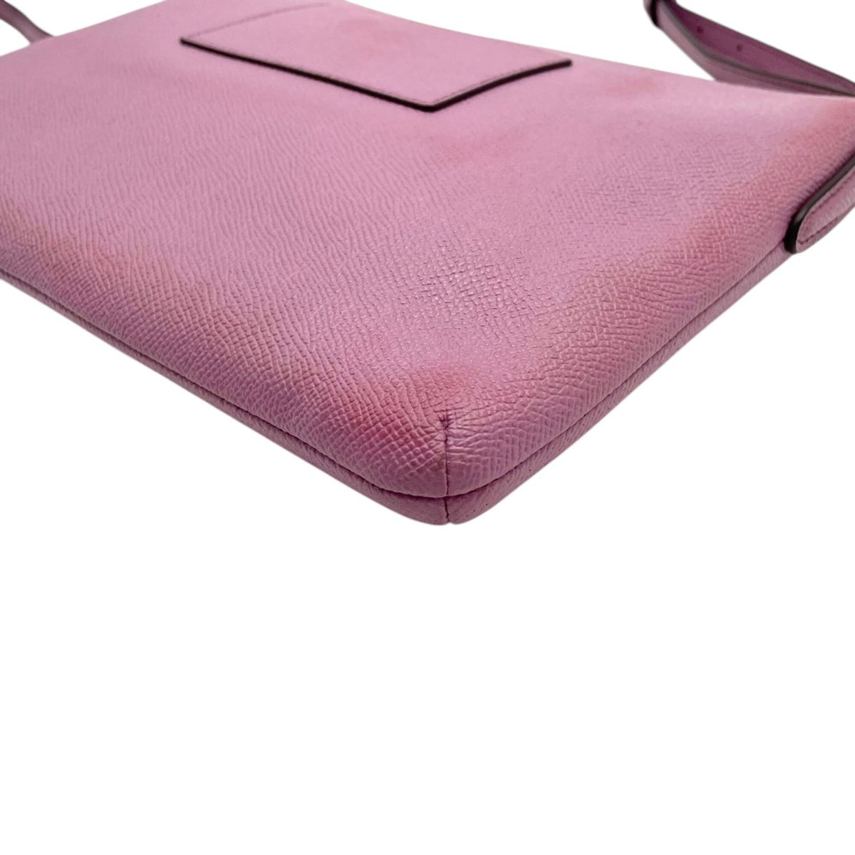 Coach Light Purple Leather Canvas Shoulder Bag (Pre-Owned)