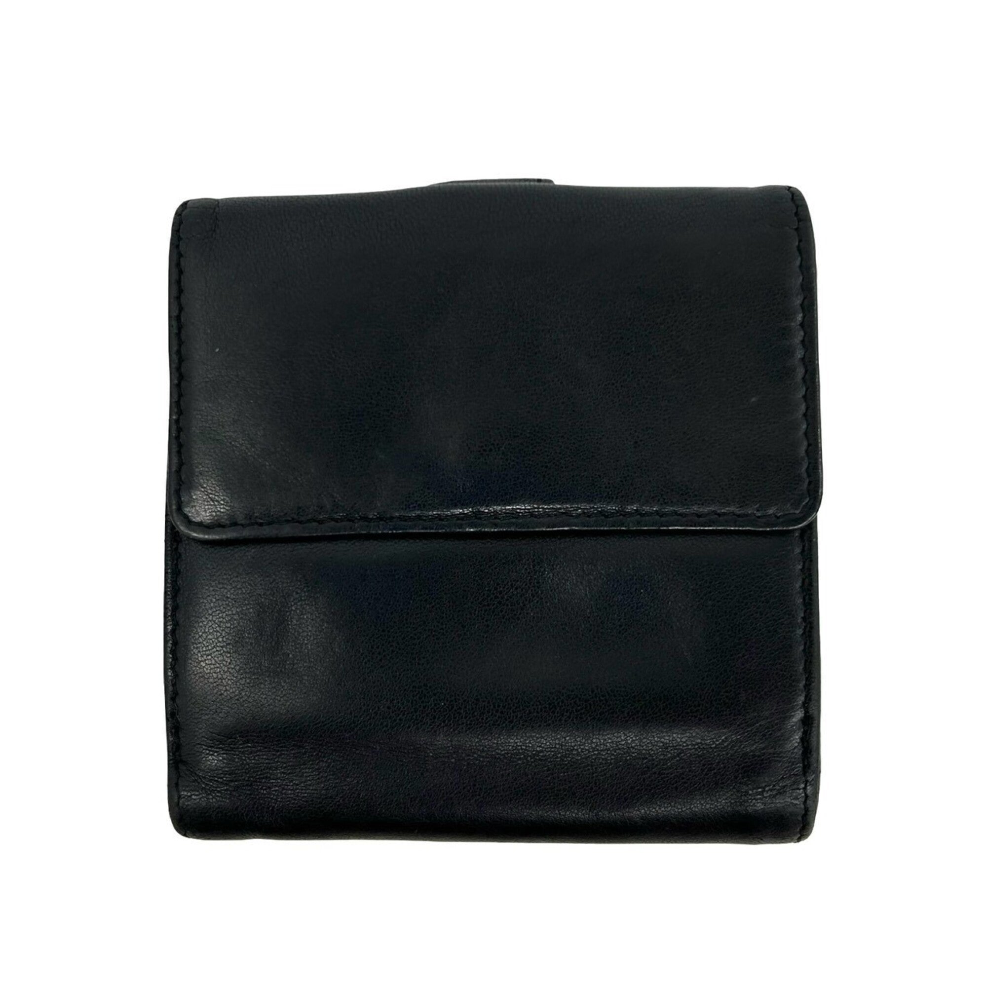 Loewe Black Leather Wallet (Bi-Fold) (Pre-Owned)