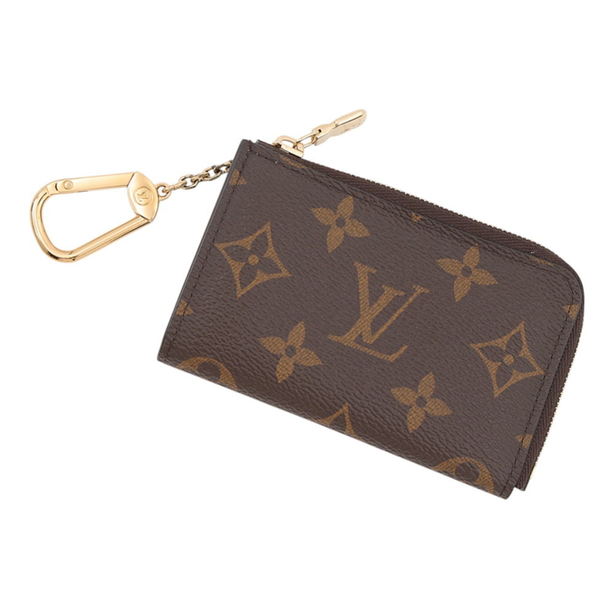 Louis Vuitton Blue Monogram Coin Purse/Coin Case (Pre-Owned)