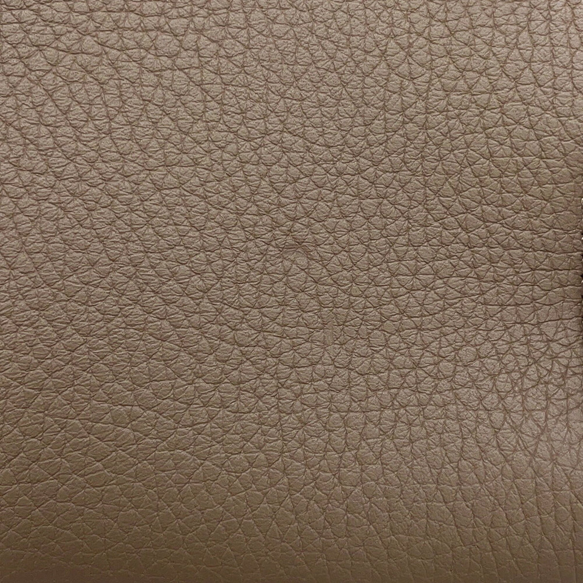 Hermes Etoupe Gray Taurillon Clemence Leather Handbag (Pre-Owned)