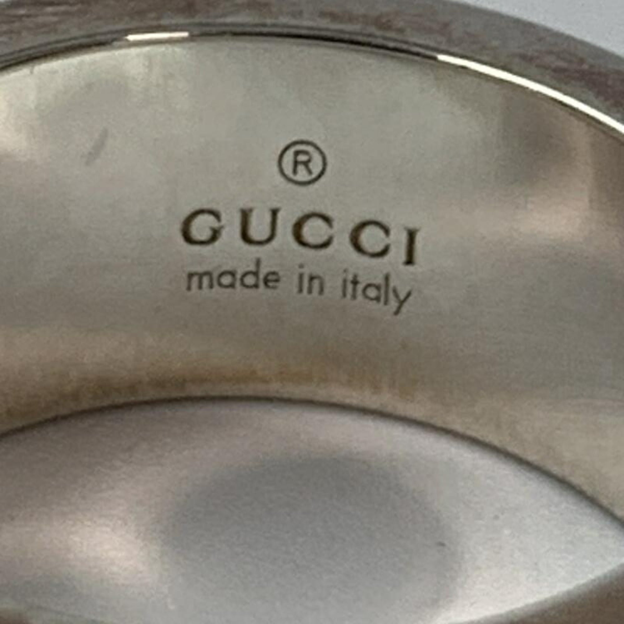 Gucci Silver Silver 925 Band Ring (Pre-Owned)