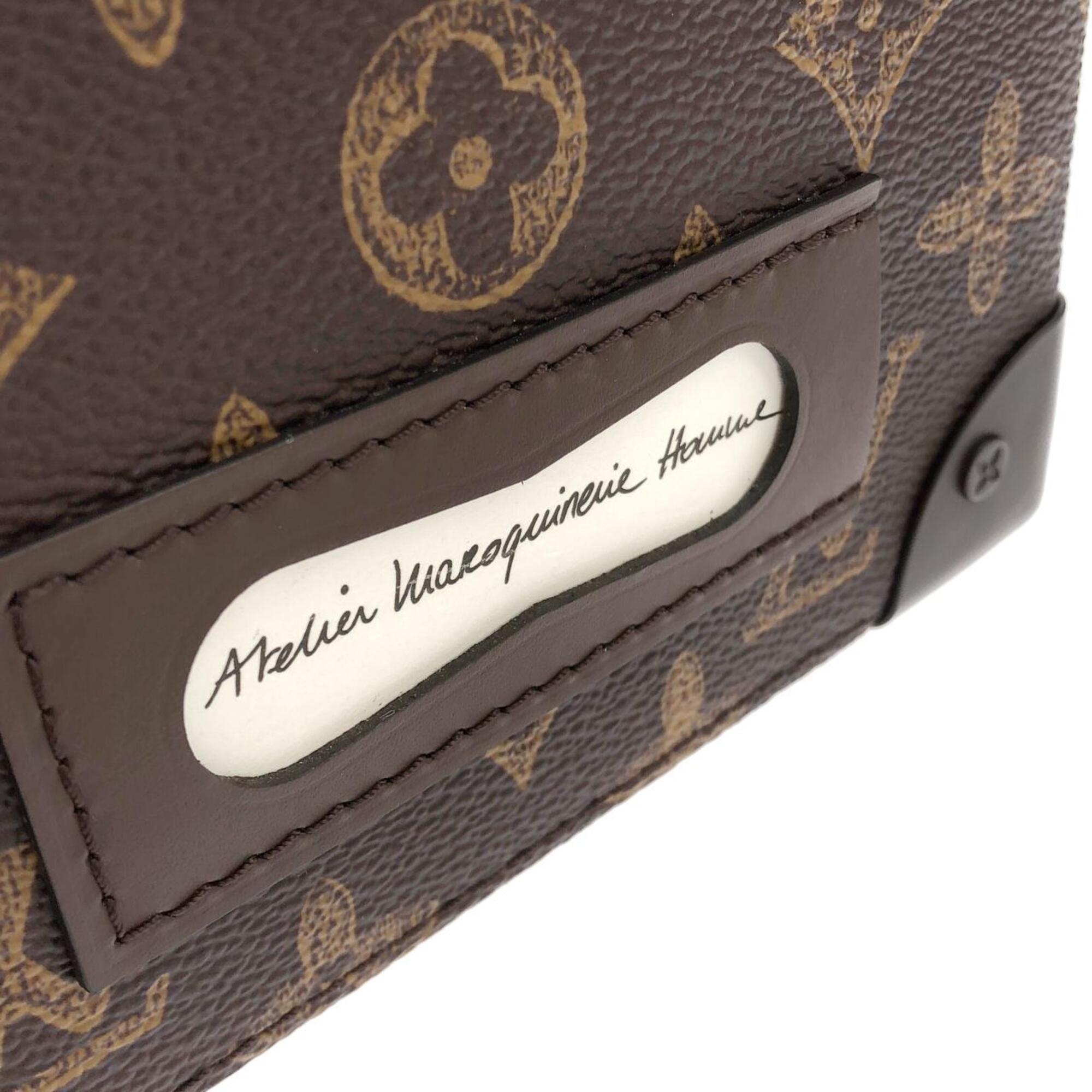 Louis Vuitton Marron Coated Canvas Handbag (Pre-Owned)