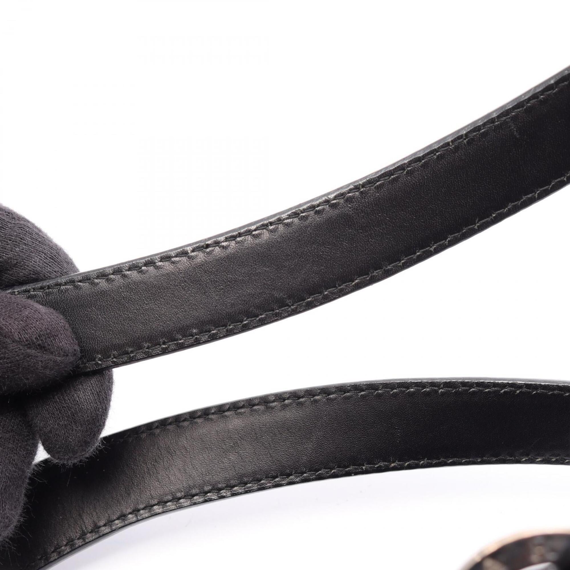 Bvlgari Black Leather Handbag (Pre-Owned)