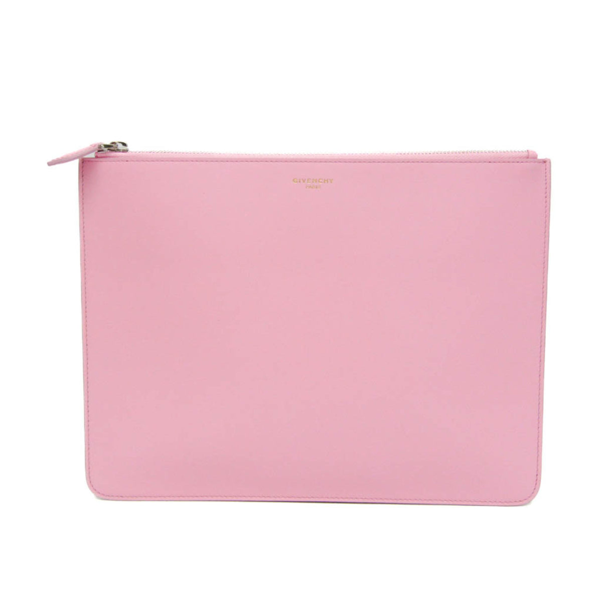 Givenchy Pink Leather Clutch Bag (Pre-Owned)