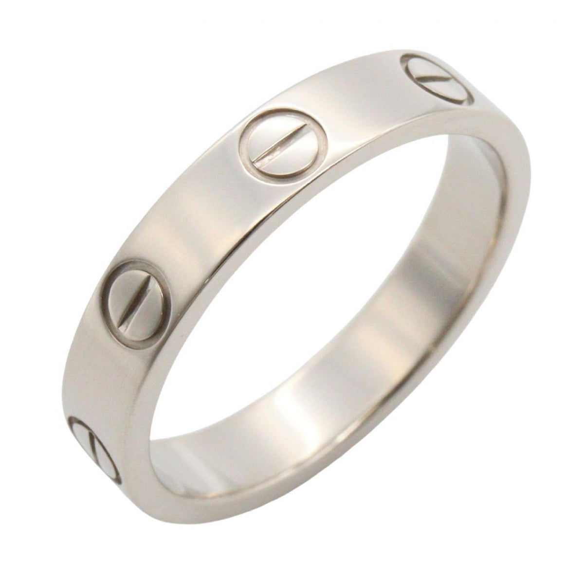Cartier Silver White Gold (18K) Band Ring (Pre-Owned)
