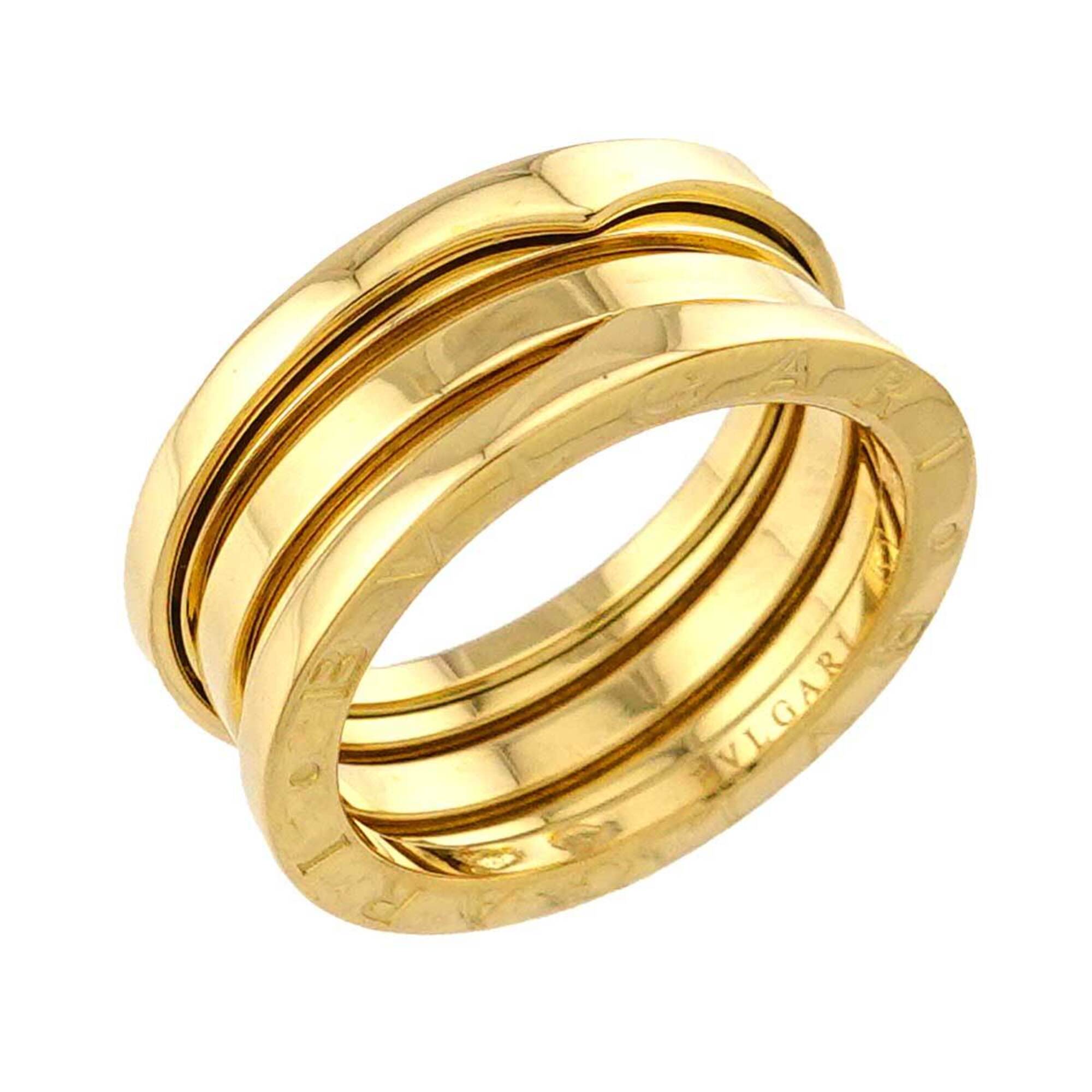 Bvlgari Yellow Gold Pink Gold (18K) Band Ring (Pre-Owned)