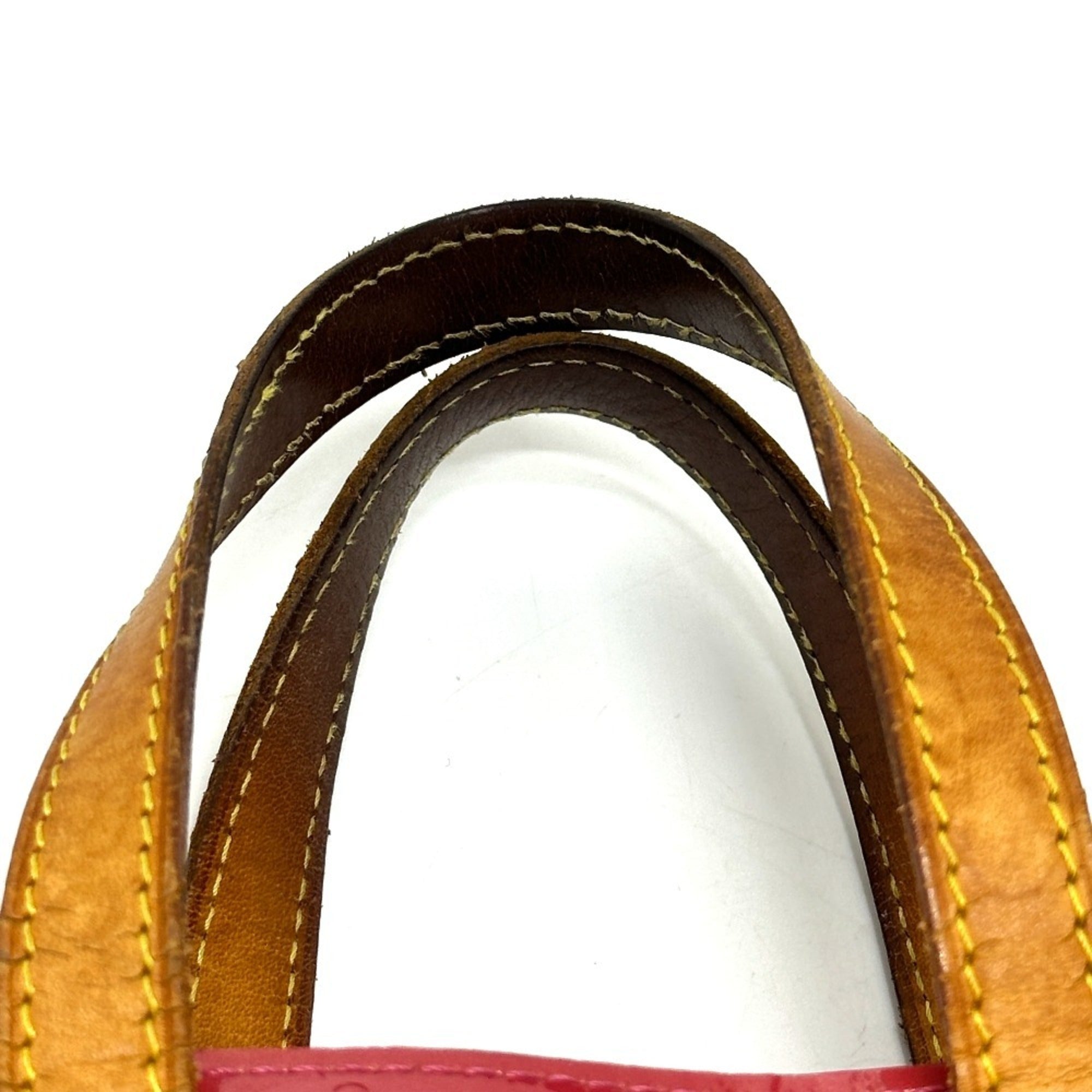 Louis Vuitton Framboise Galle Pink Monogram Vernis Handbag (Pre-Owned)