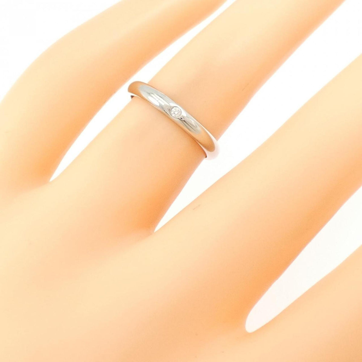 Cartier Platinum 950 Band Ring (Pre-Owned)