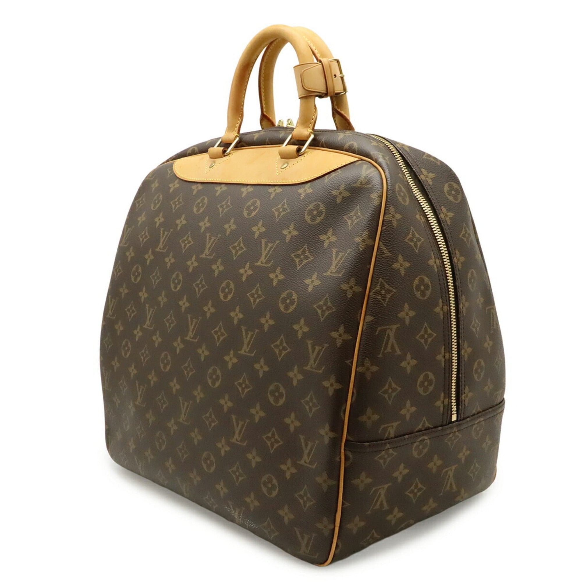 Louis Vuitton Brown Monogram Monogram Canvas Pvc Boston Bag Handbag Sports Bag (Pre-Owned)