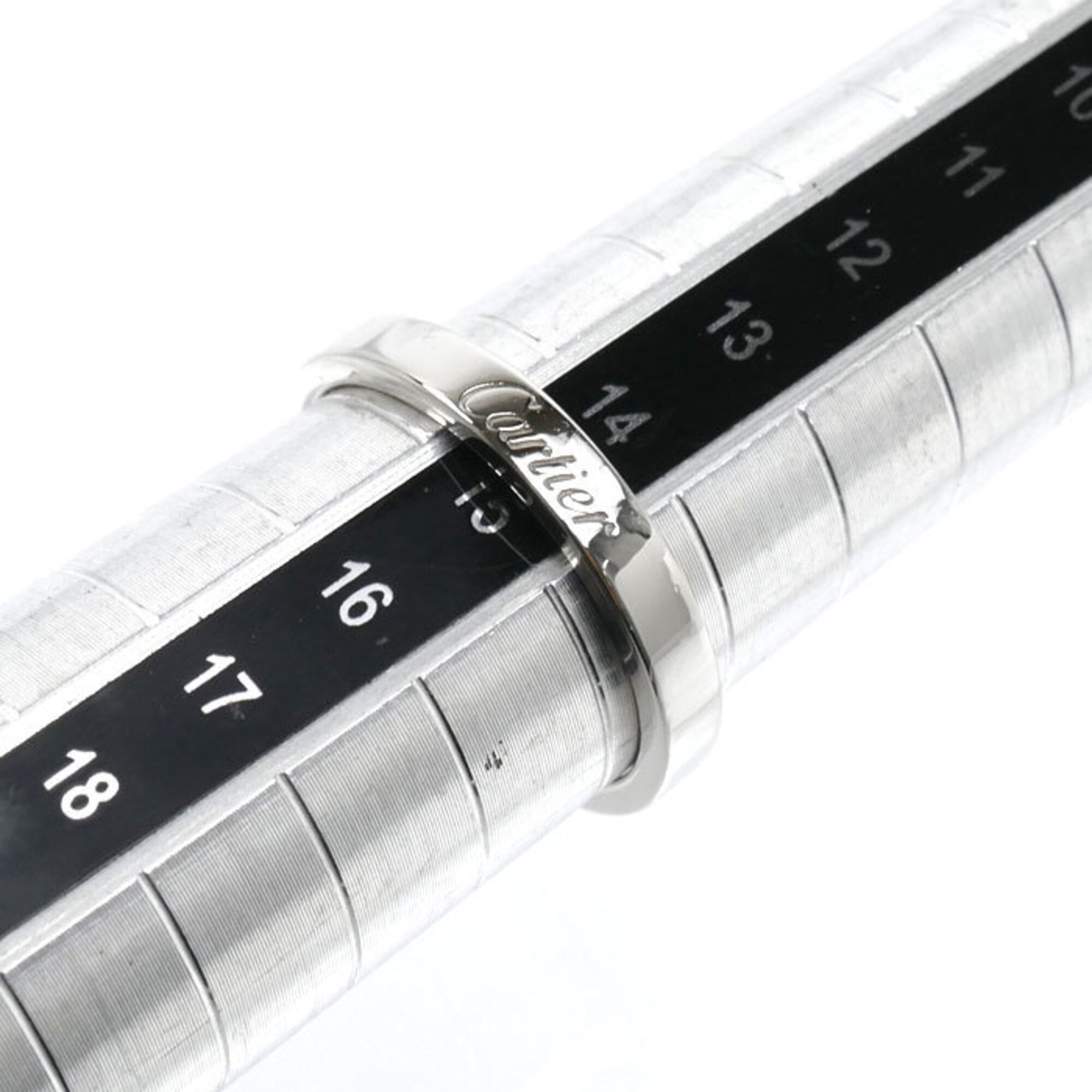 Cartier Platinum 950 Band Ring (Pre-Owned)