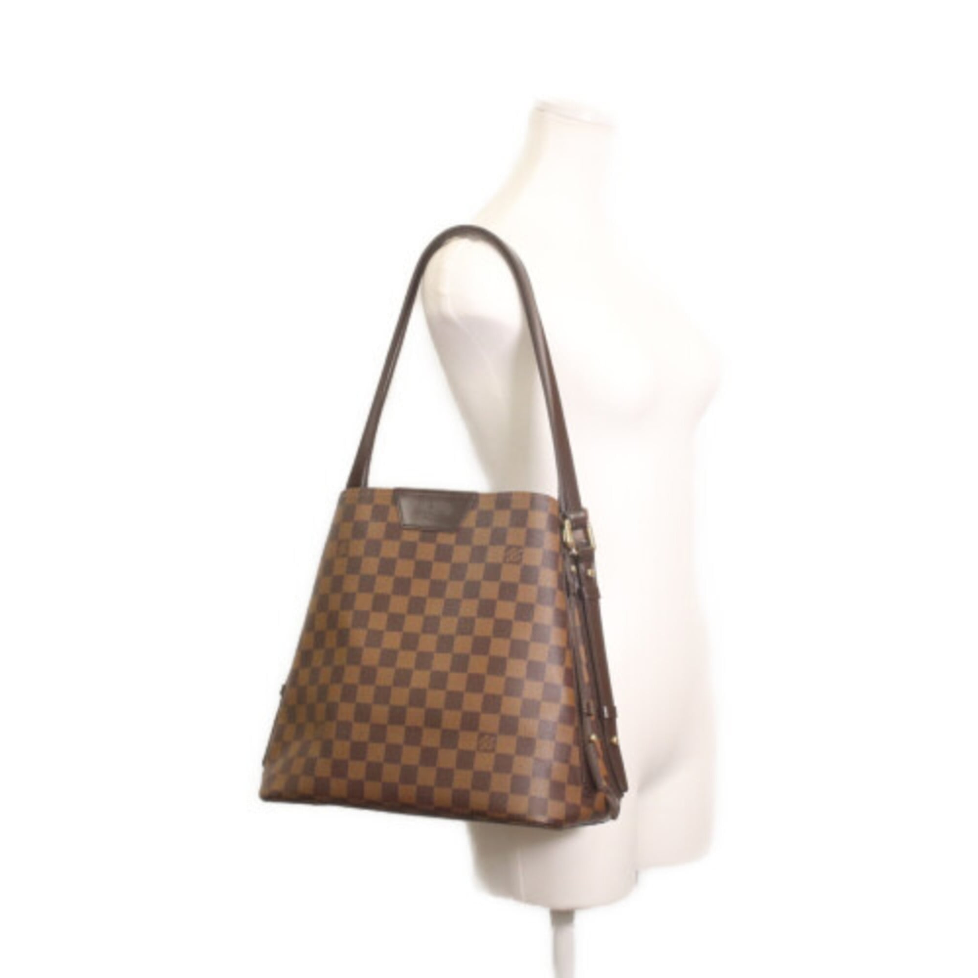 Louis Vuitton Brown Damier Canvas Shoulder Bag (Pre-Owned)