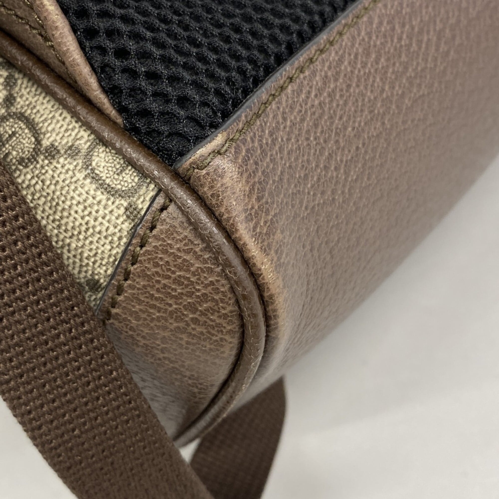 Gucci Brown Pvc Backpack (Pre-Owned)
