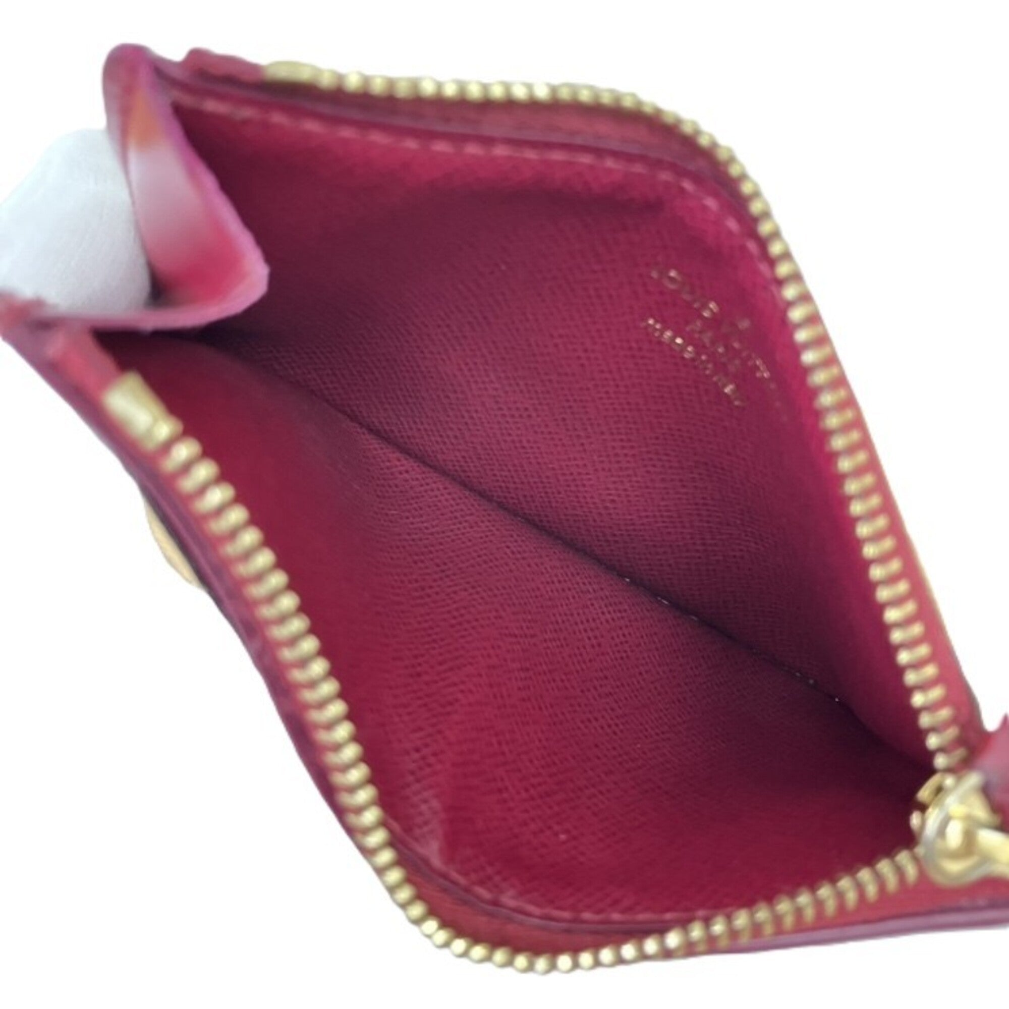 Louis Vuitton Bordeaux Brown Monogram Monogram Coin Purse/Coin Case (Pre-Owned)
