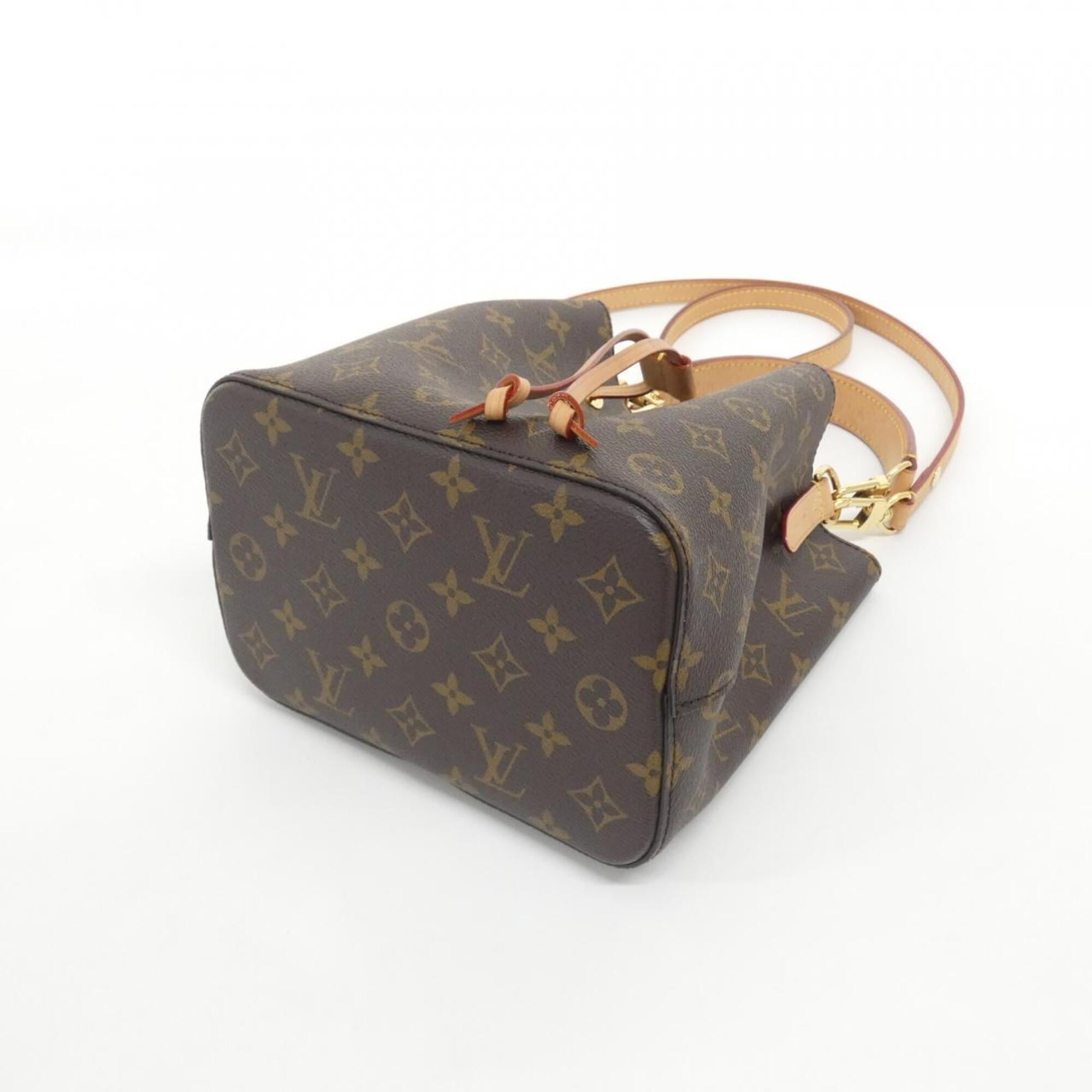 Louis Vuitton Brown Coated Canvas Shoulder Bag (Pre-Owned)