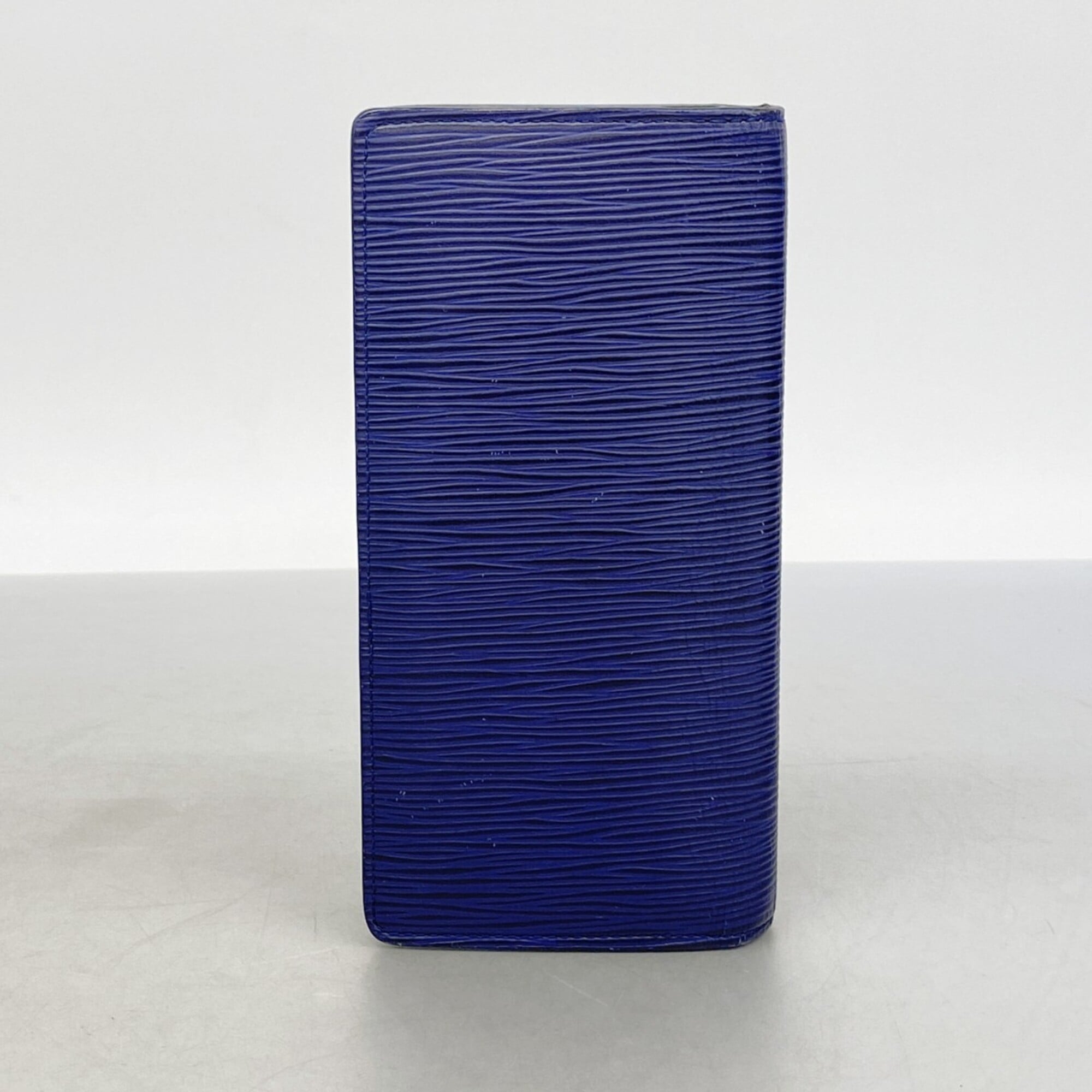 Louis Vuitton Navy Long Wallet (Bi-Fold) (Pre-Owned)