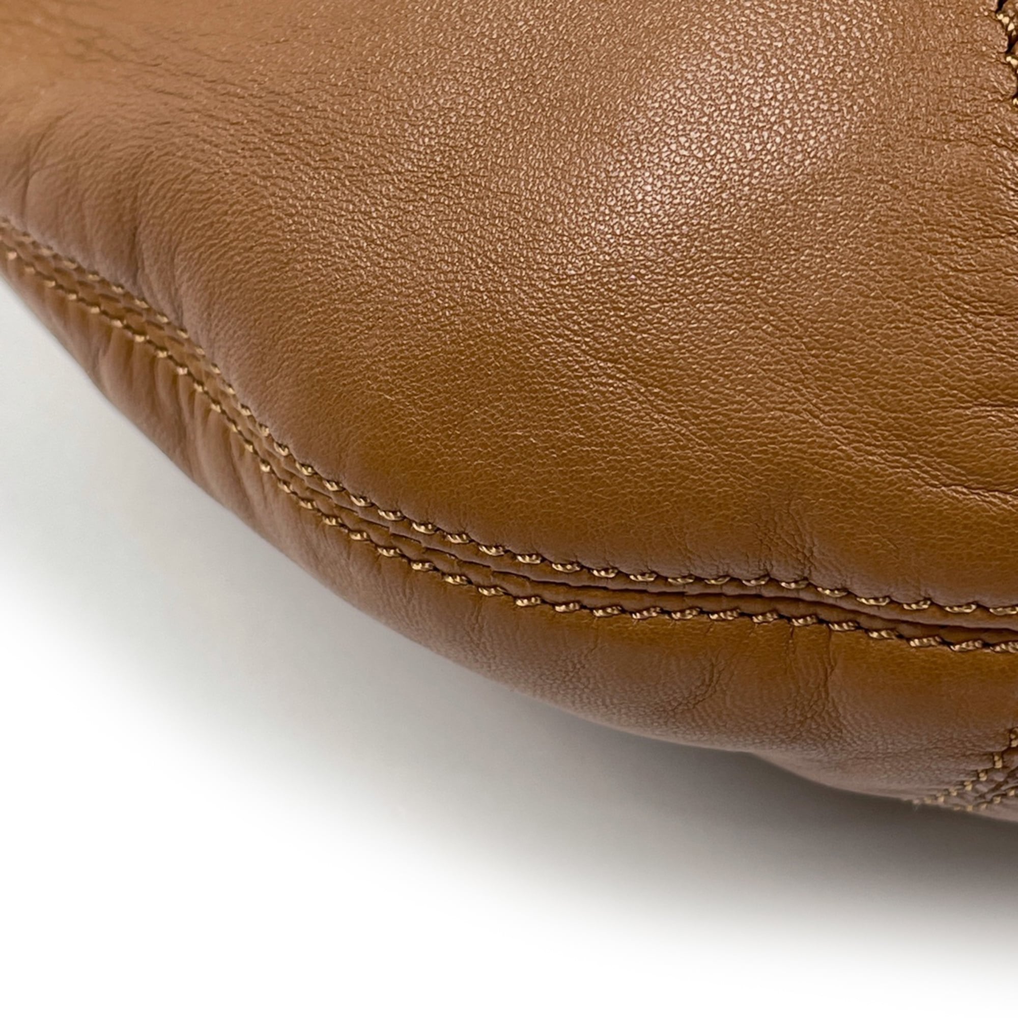 Loewe Brown Leather Shoulder Bag (Pre-Owned)