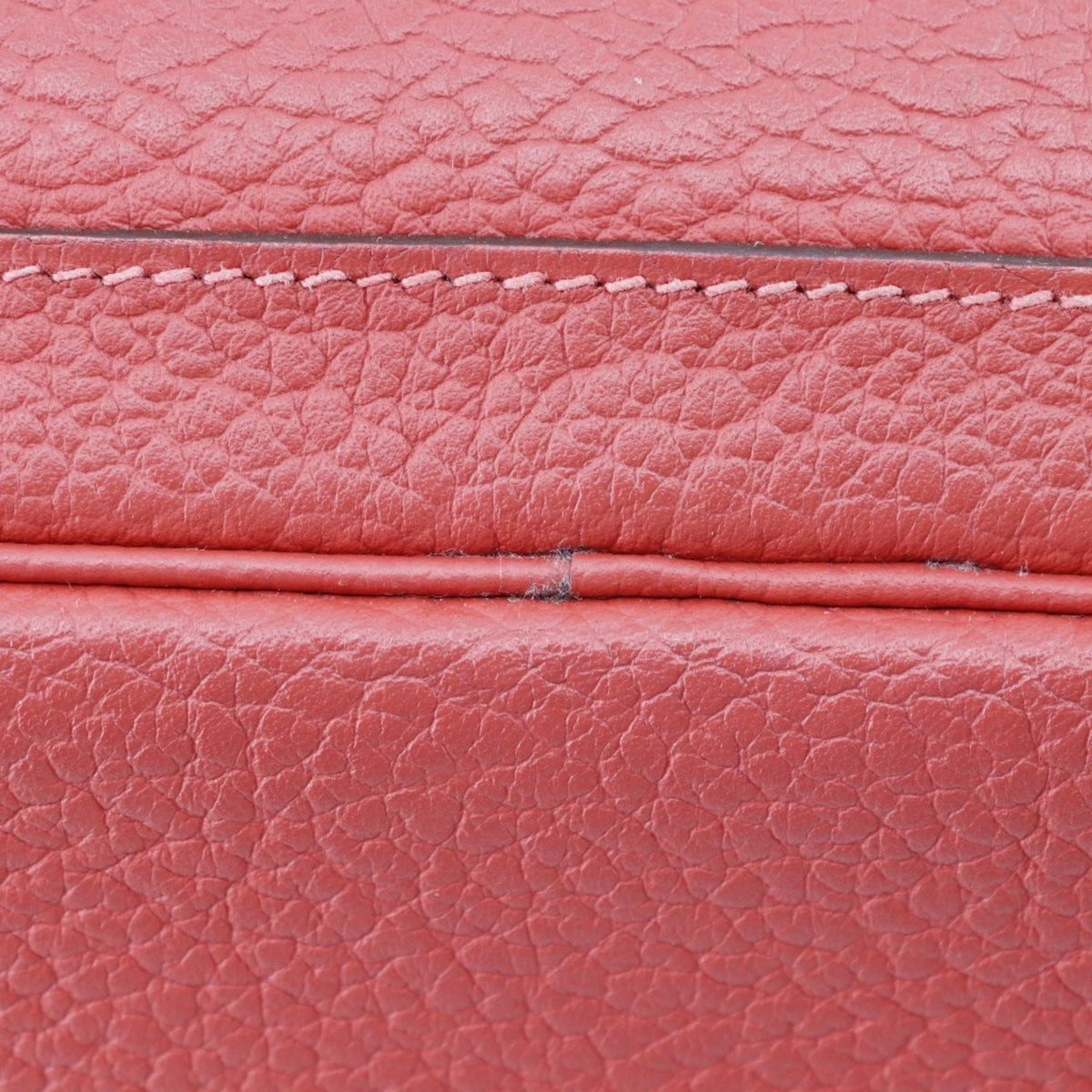 Hermes Red Color Negonda Leather Tote Bag (Pre-Owned)