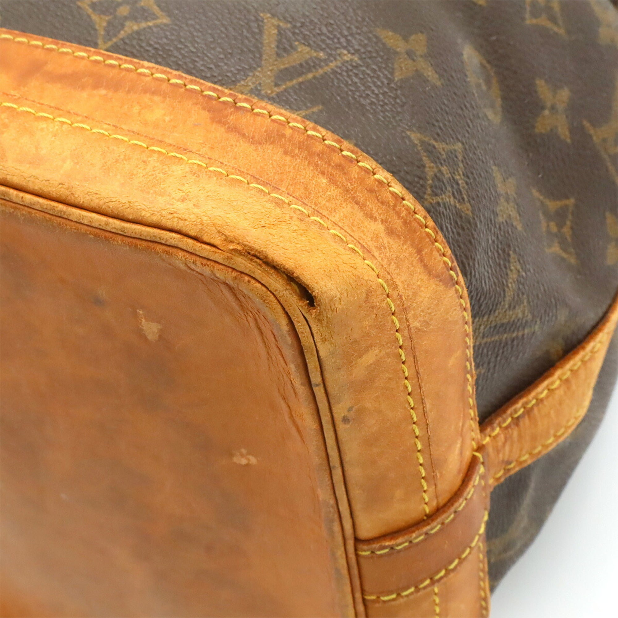 Louis Vuitton Brown Monogram Canvas Pvc Coated Canvas Shoulder Bag (Pre-Owned)