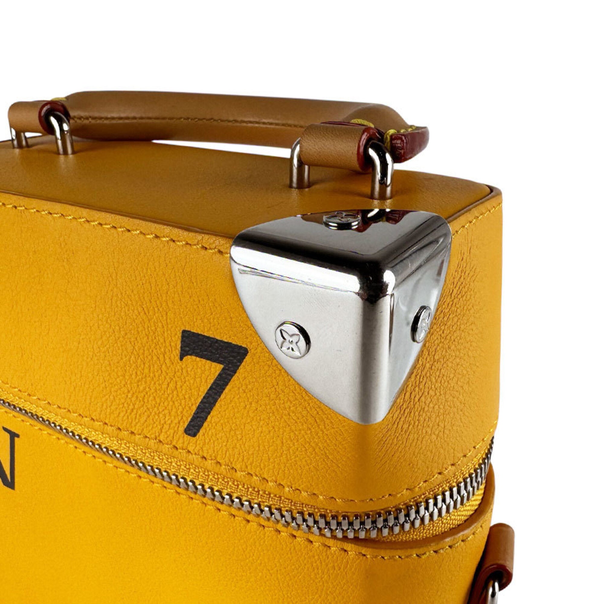 Louis Vuitton Saffron Leather Shoulder Bag (Pre-Owned)