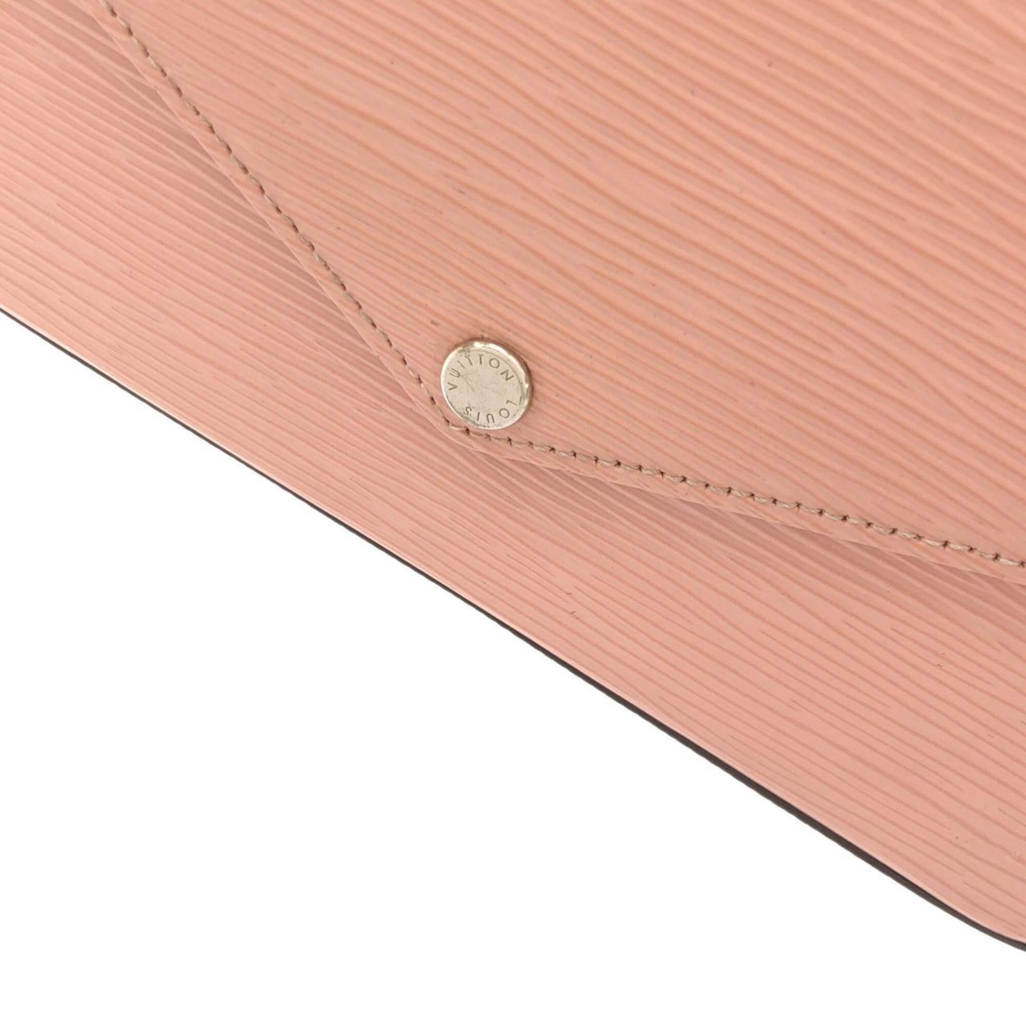 Louis Vuitton Rose Ballerine Leather Pochette Pouch Shoulder Bag (Pre-Owned)