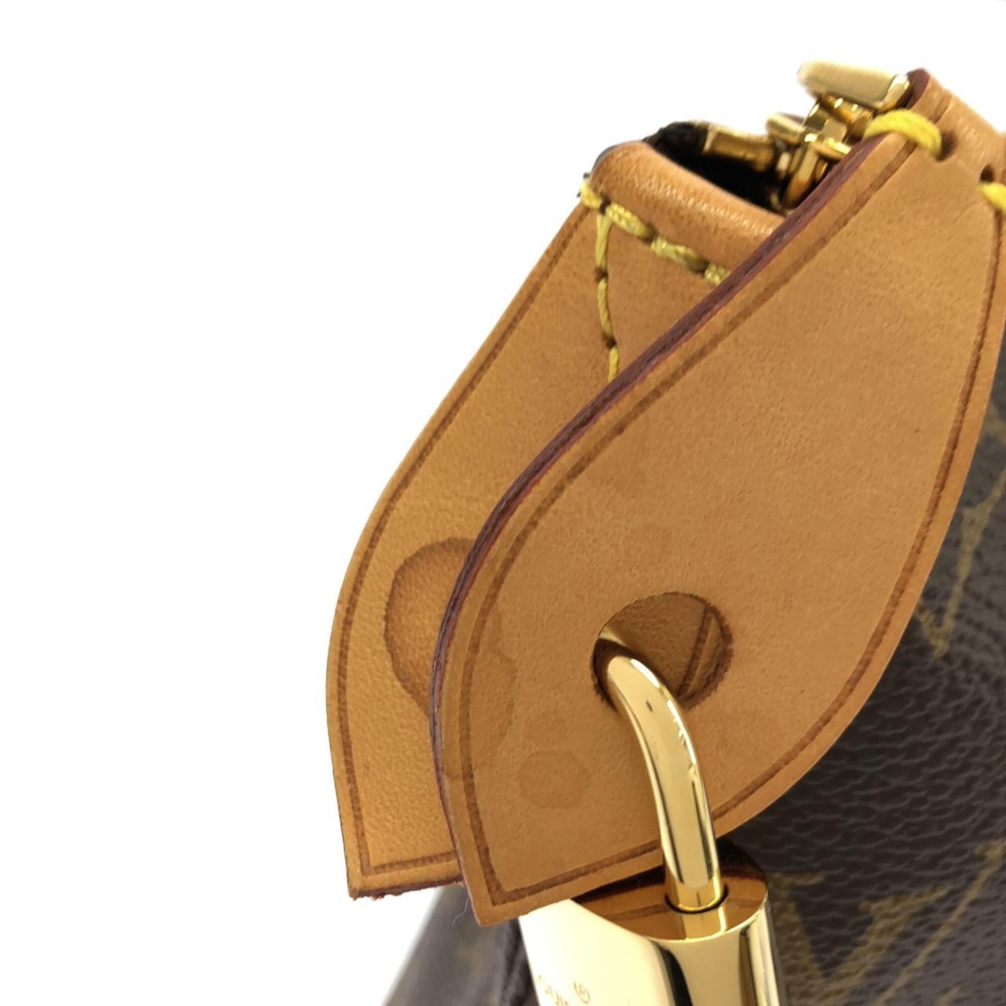 Louis Vuitton Brown Coated Canvas Handbag (Pre-Owned)