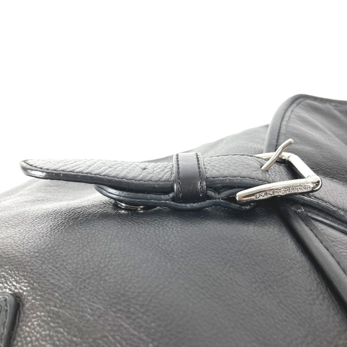 Dolce & Gabbana Black Leather Shoulder Bag (Pre-Owned)