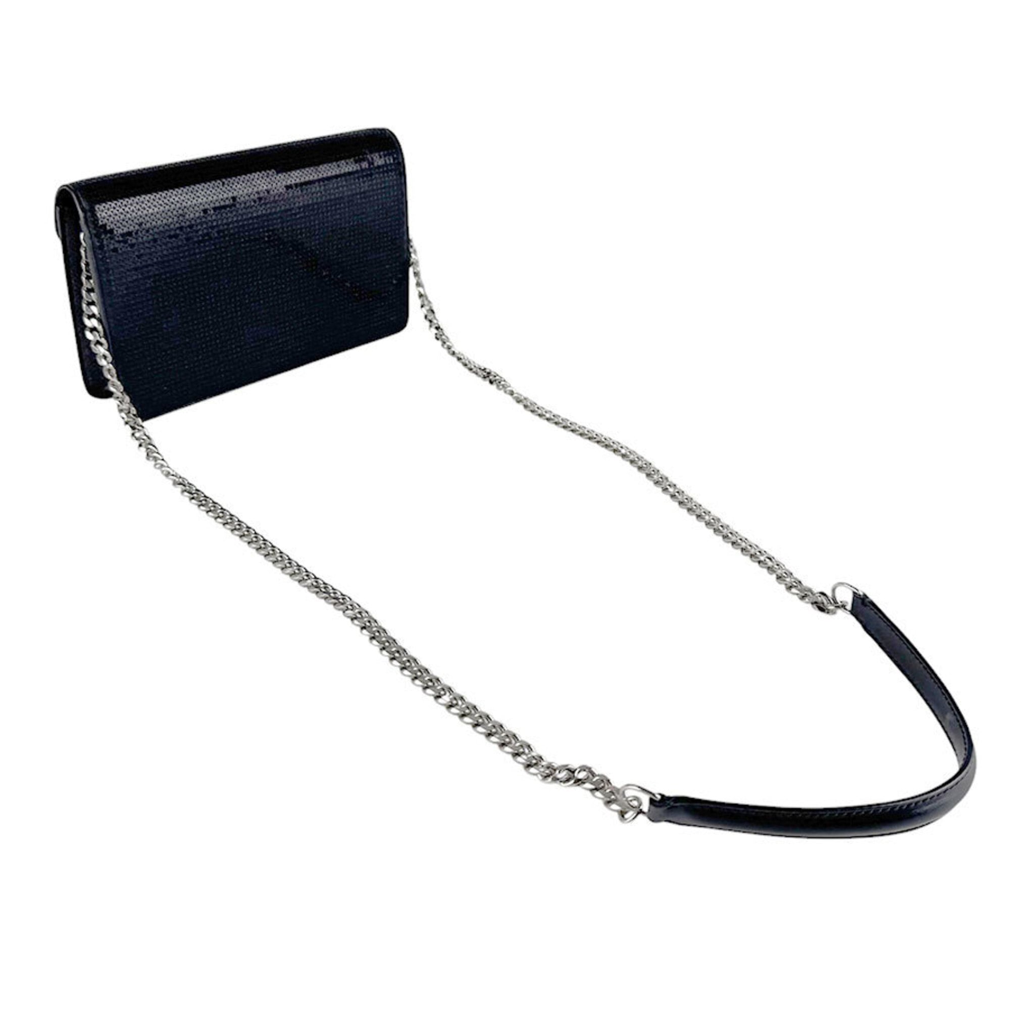 Celine Black Spangles Shoulder Bag (Pre-Owned)