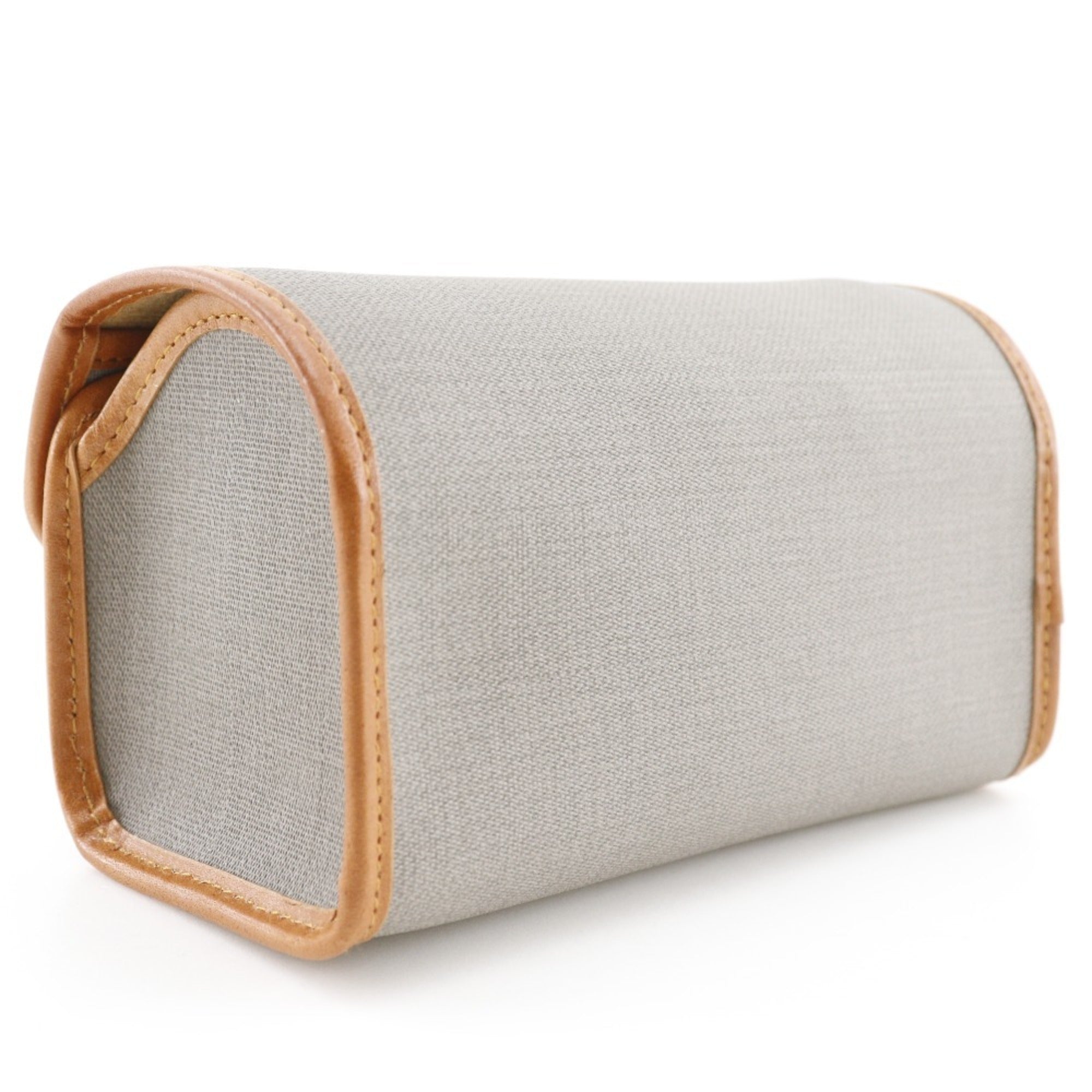 Christian Dior Gray Pvc Pouch (Pre-Owned)