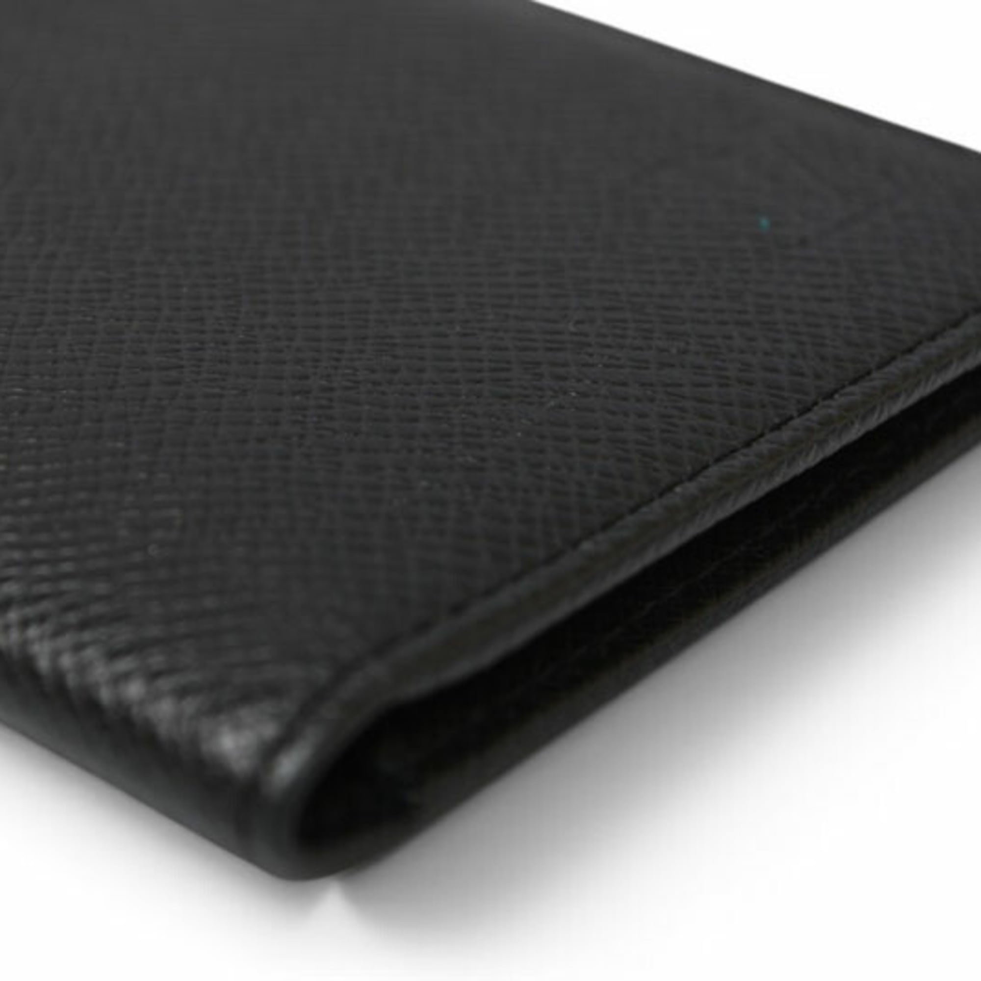 Louis Vuitton Ardoise Leather Long Wallet (Bi-Fold) (Pre-Owned)