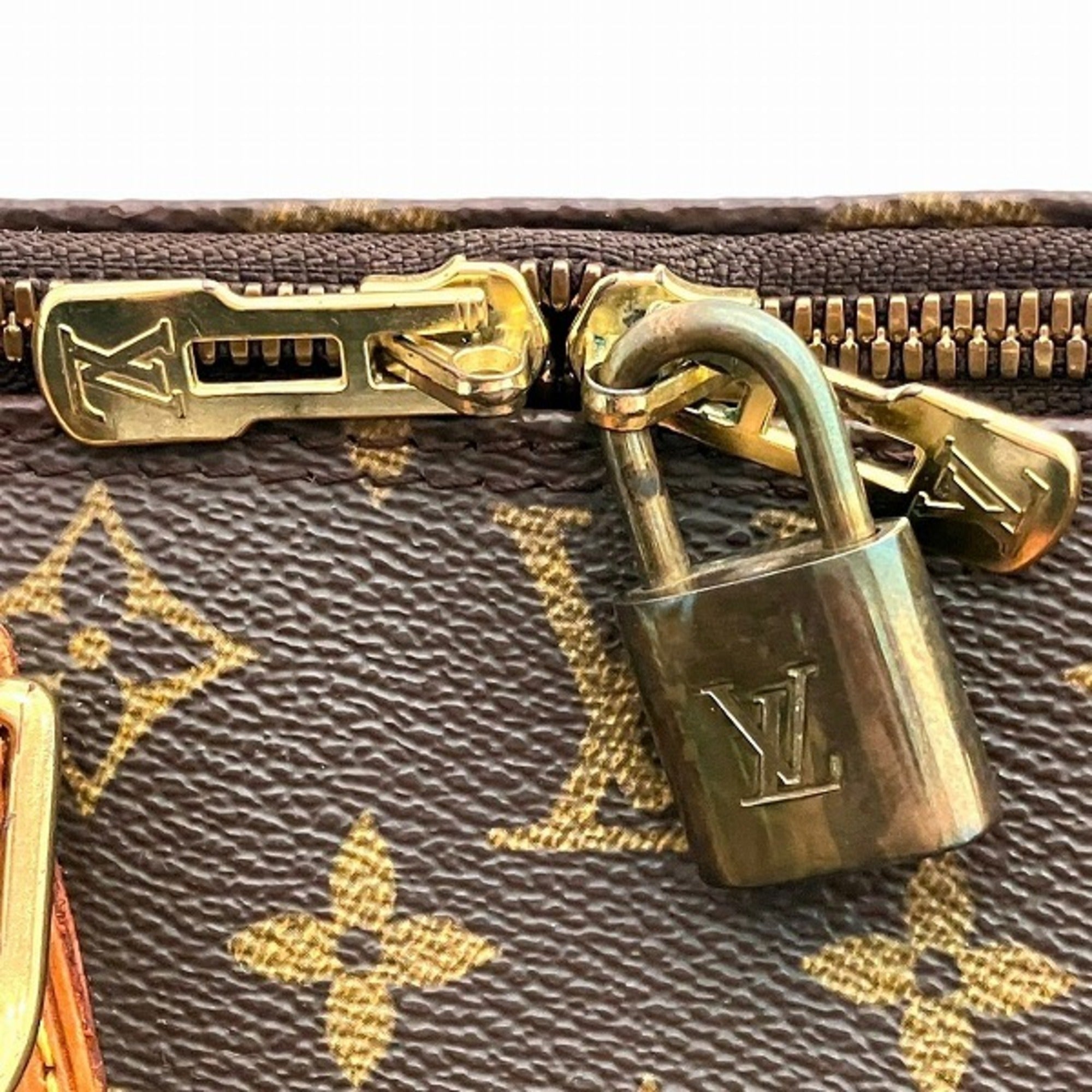 Louis Vuitton Brown Monogram Handbag (Pre-Owned)