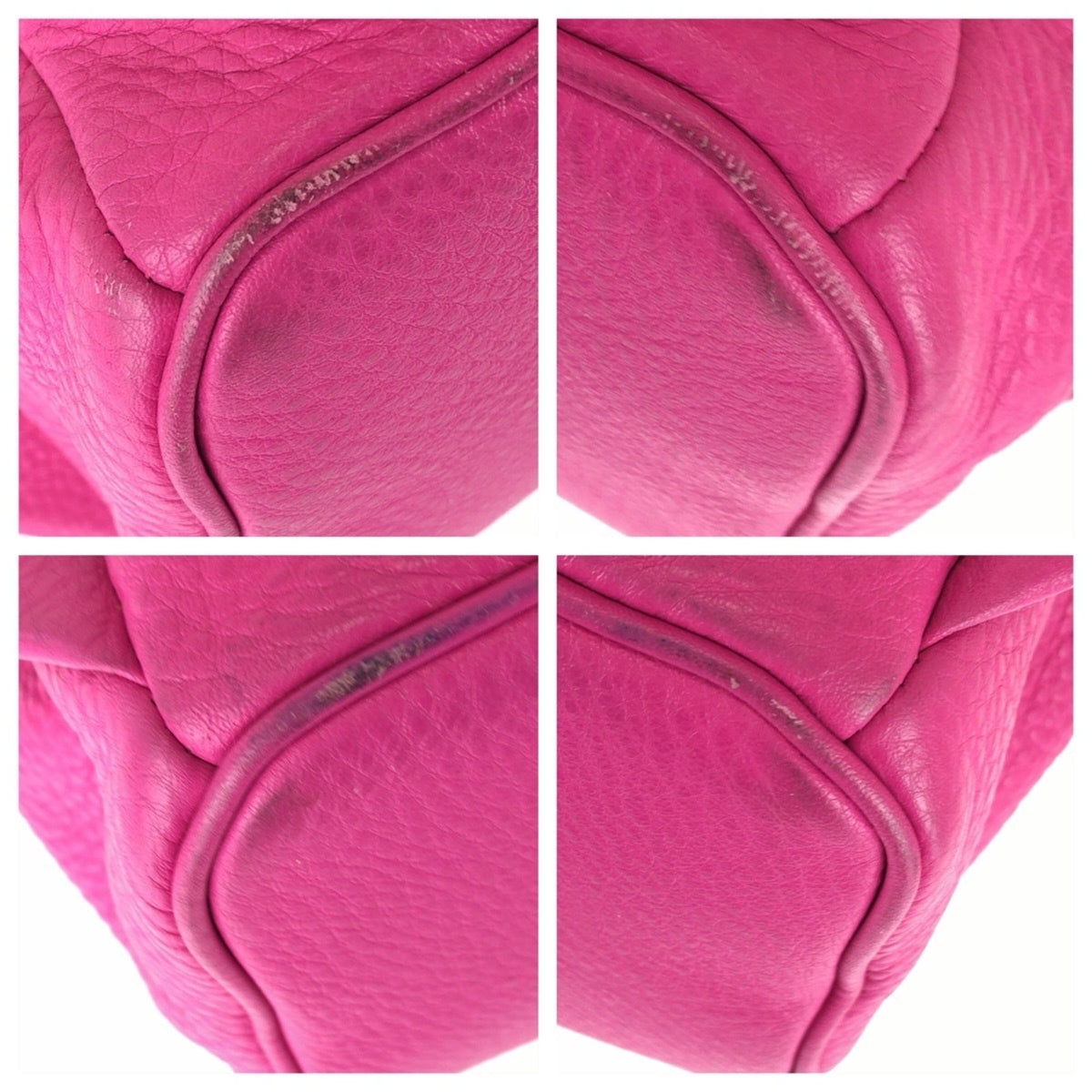 Mcm Pink Leather Rhinestone Backpack (Pre-Owned)