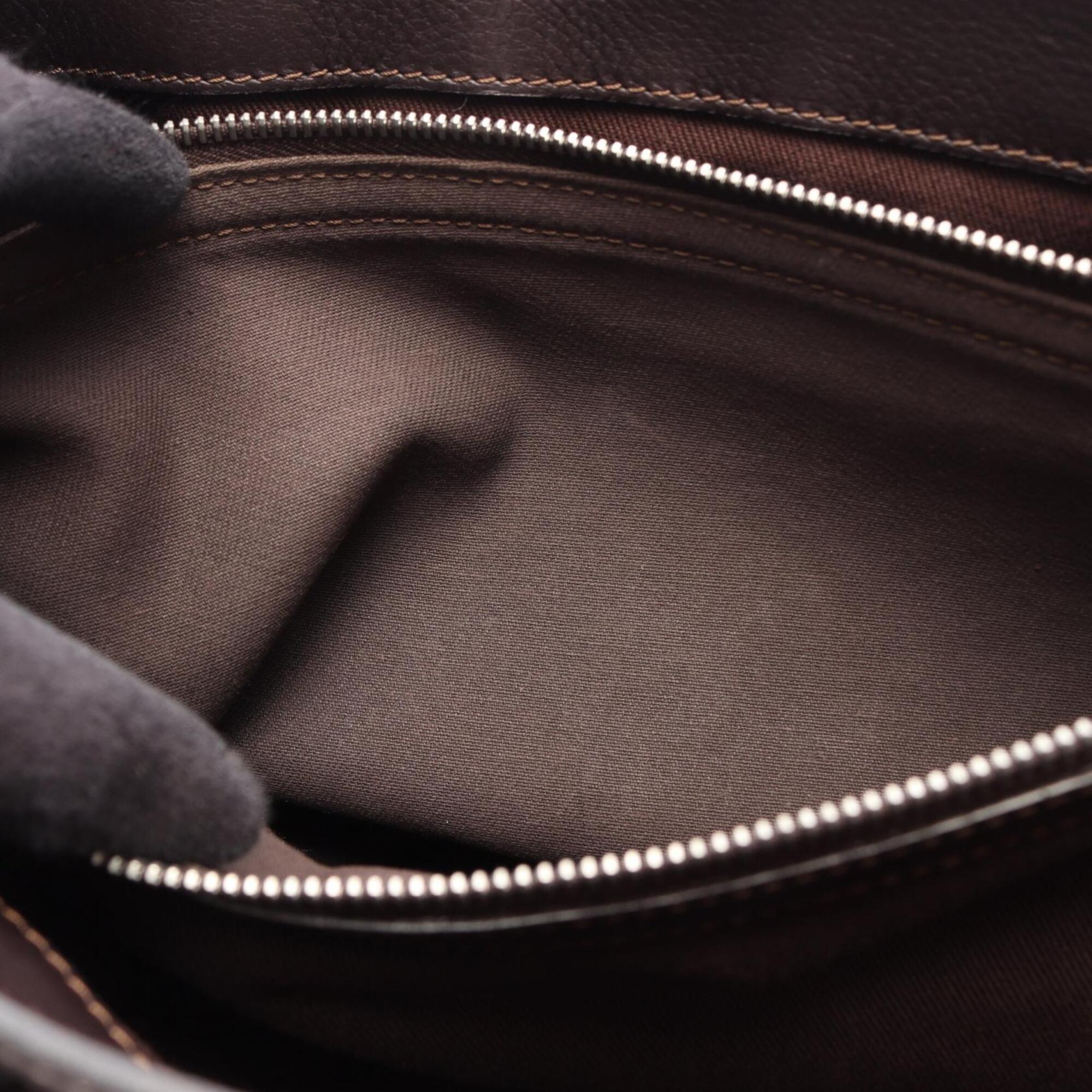 Celine Brown Leather Handbag (Pre-Owned)