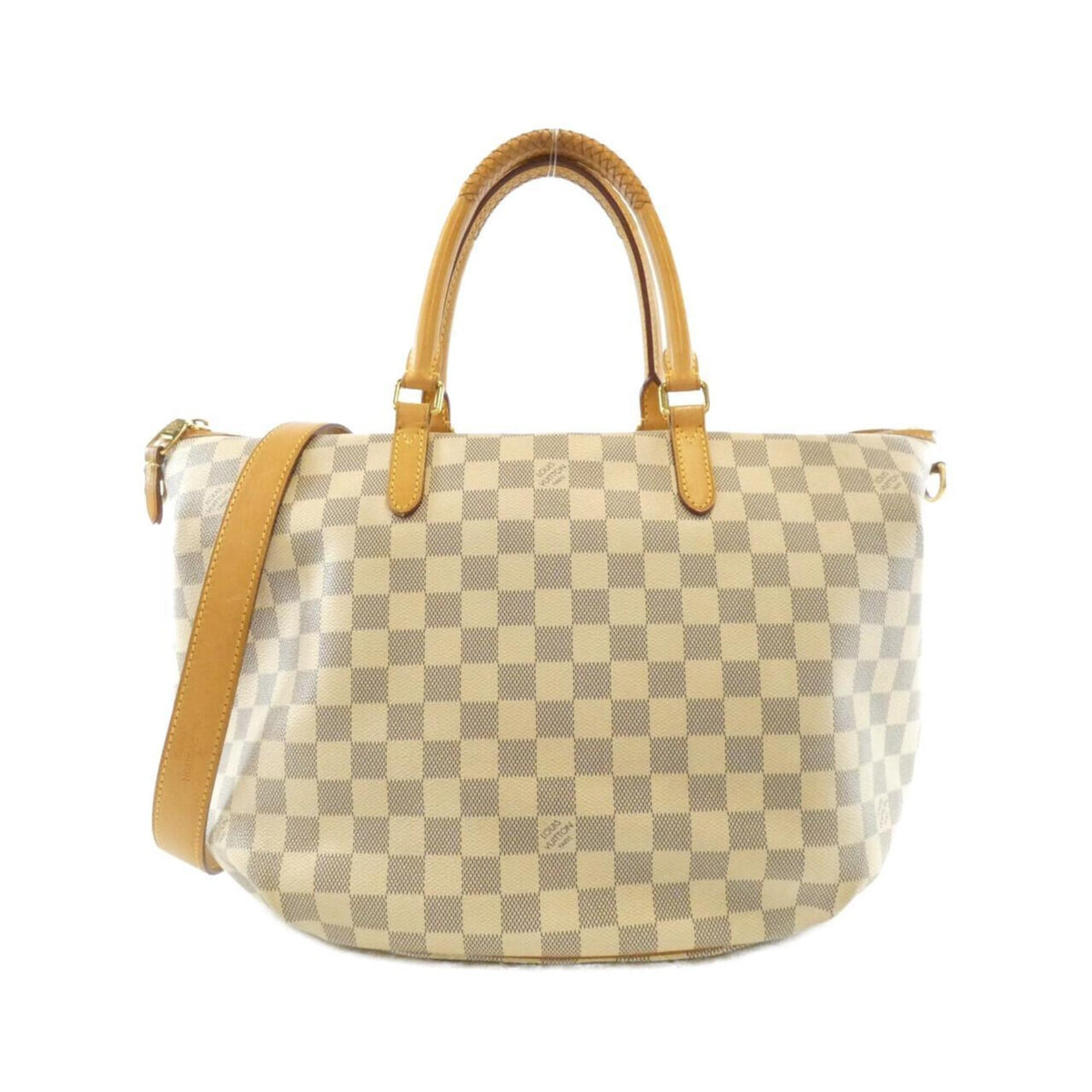 Louis Vuitton Azur Coated Canvas Shoulder Bag (Pre-Owned)