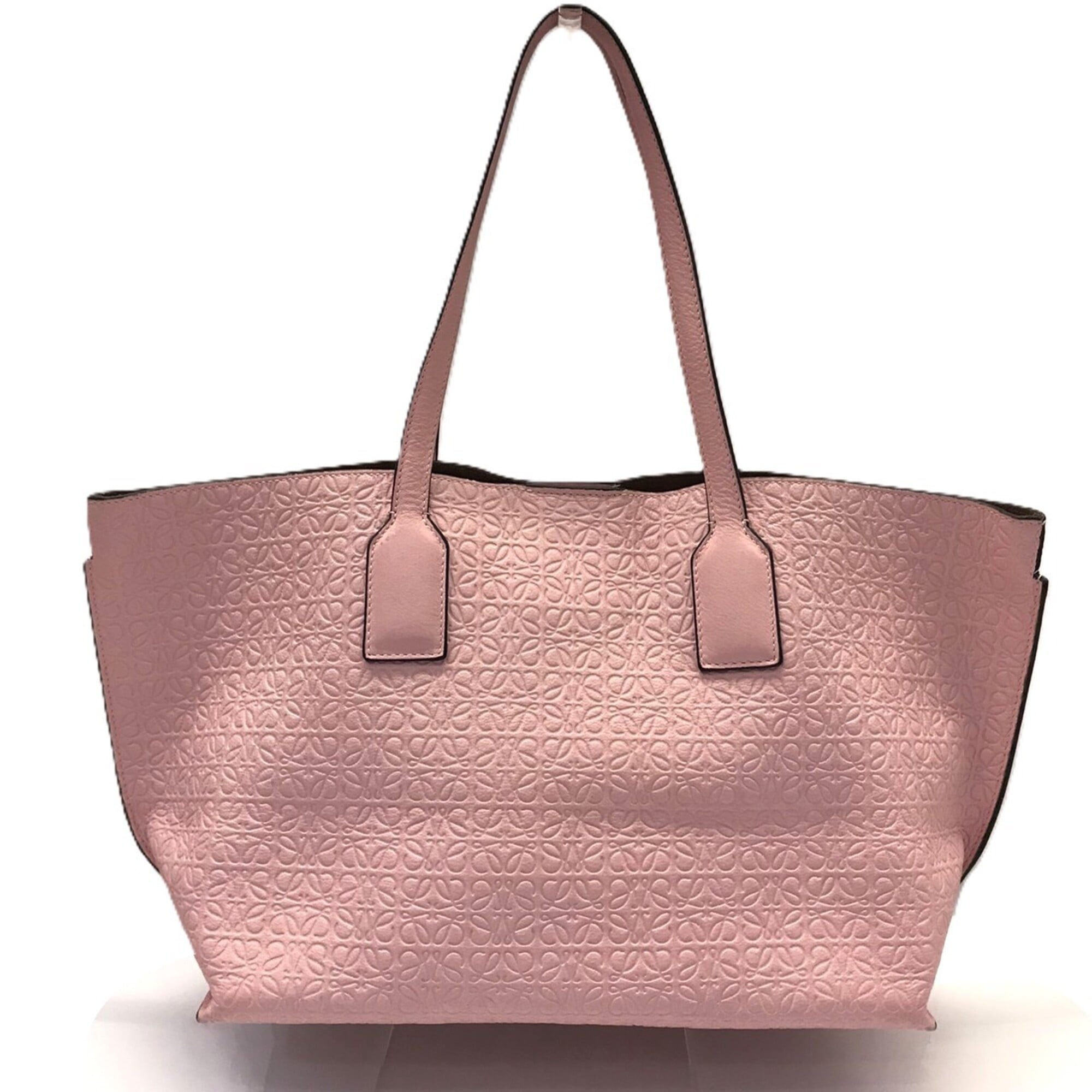 Loewe Pink Leather Tote Bag (Pre-Owned)