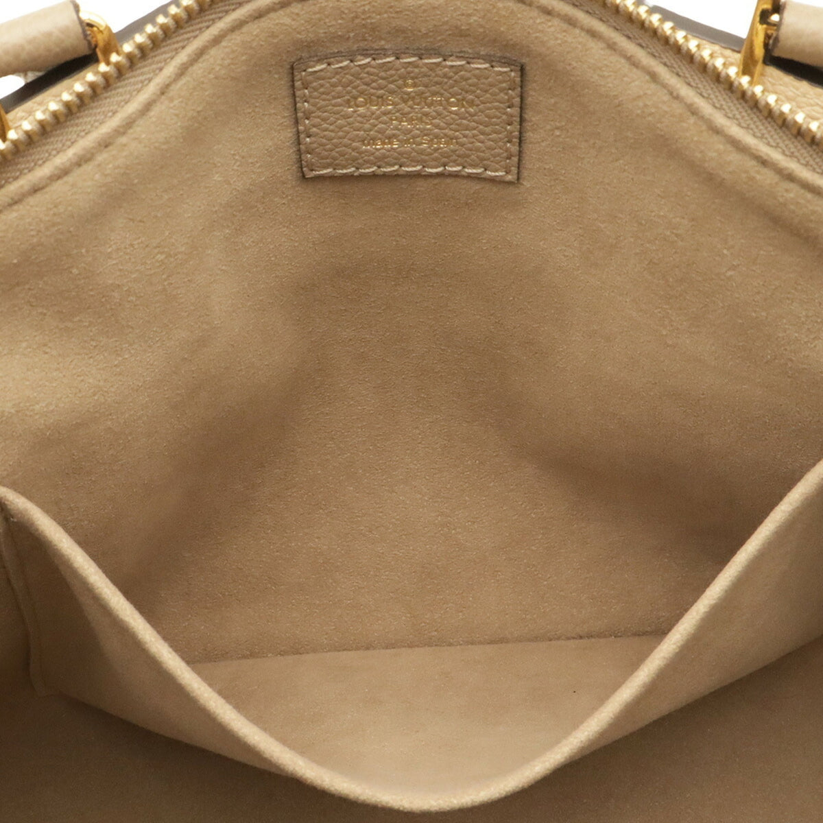 Louis Vuitton Beige Monogram Monogram Empreinte Handbag (Pre-Owned)
