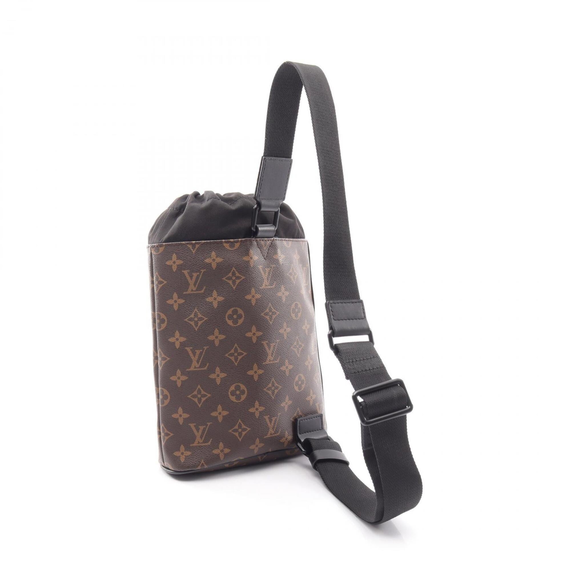 Louis Vuitton Brown Multi-Color Pvc Leather Fanny Pack Handbag (Pre-Owned)