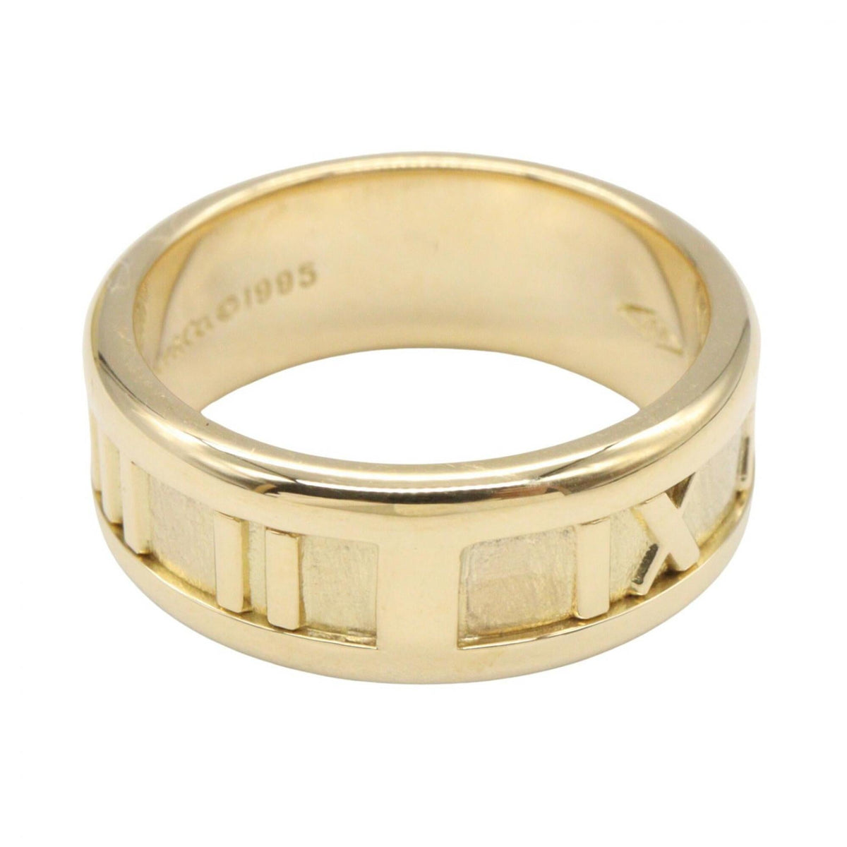 Tiffany Gold Yellow Gold (18K) Band Ring (Pre-Owned)