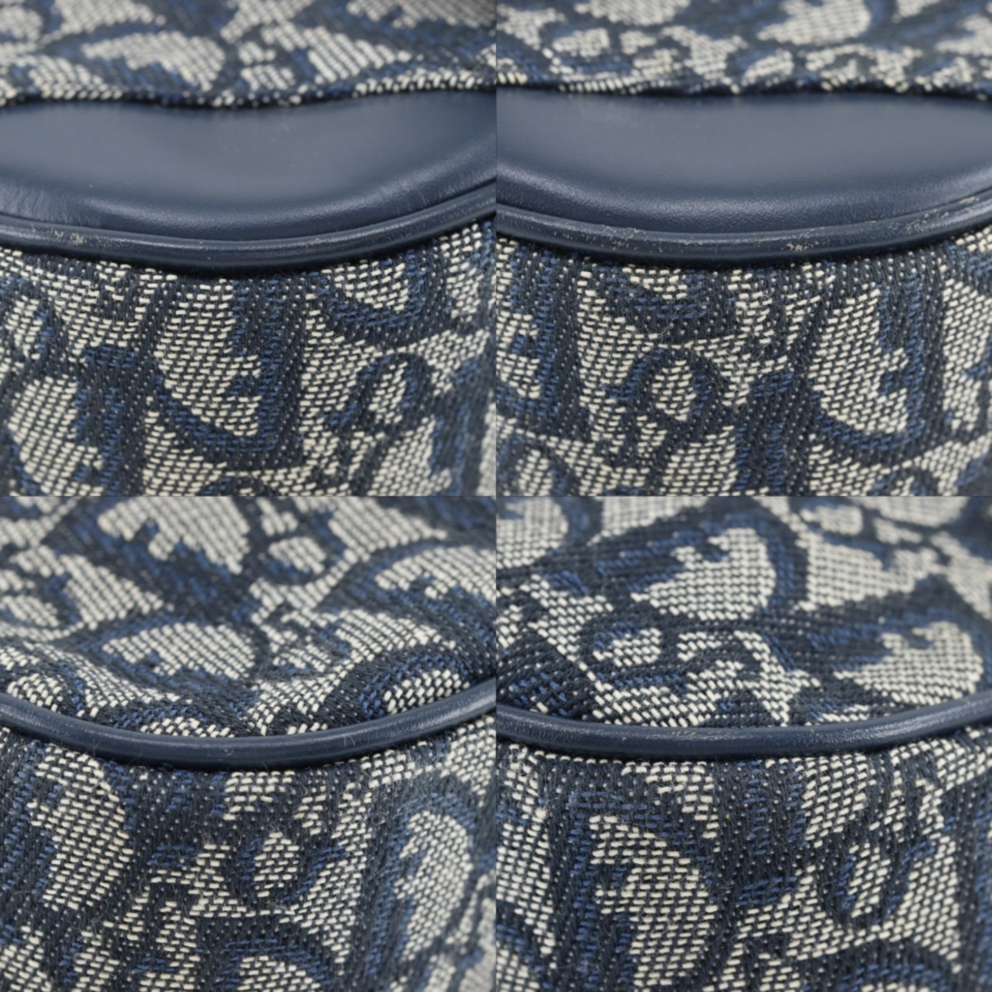 Christian Dior Navy Canvas Handbag (Pre-Owned)