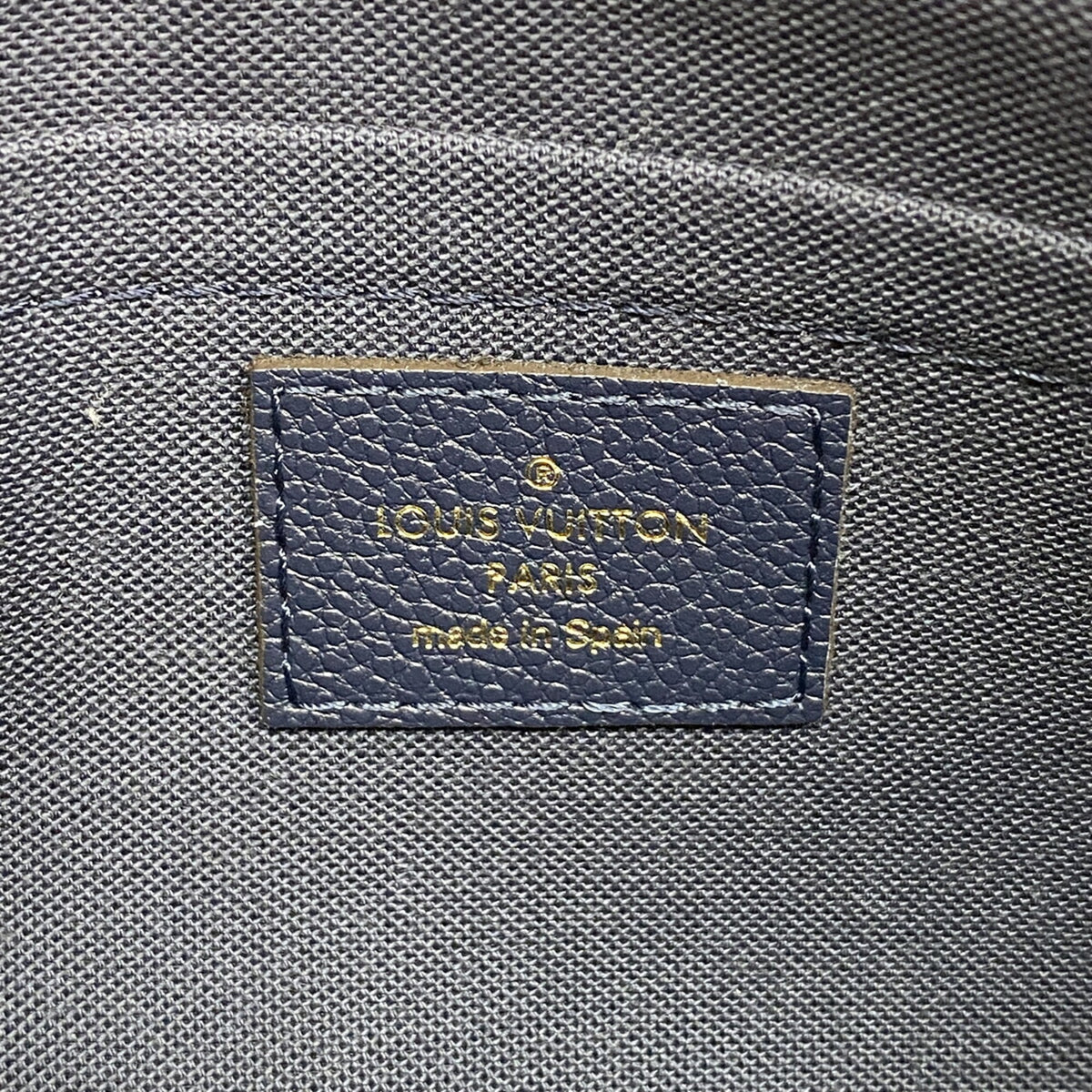 Louis Vuitton Navy Blue Shoulder Bag (Pre-Owned)