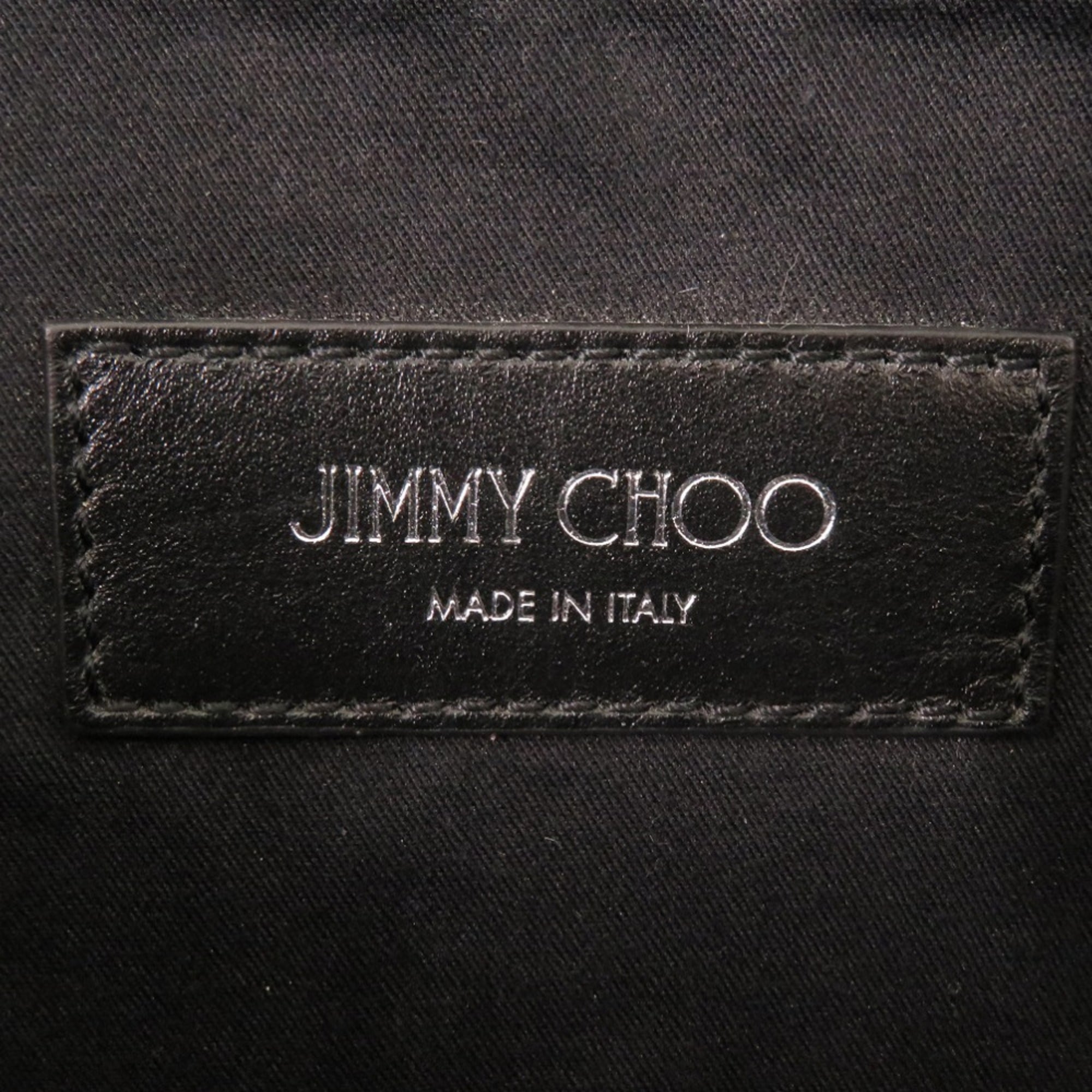 Jimmy Choo Black Brown Leather Sling Bag (Pre-Owned)