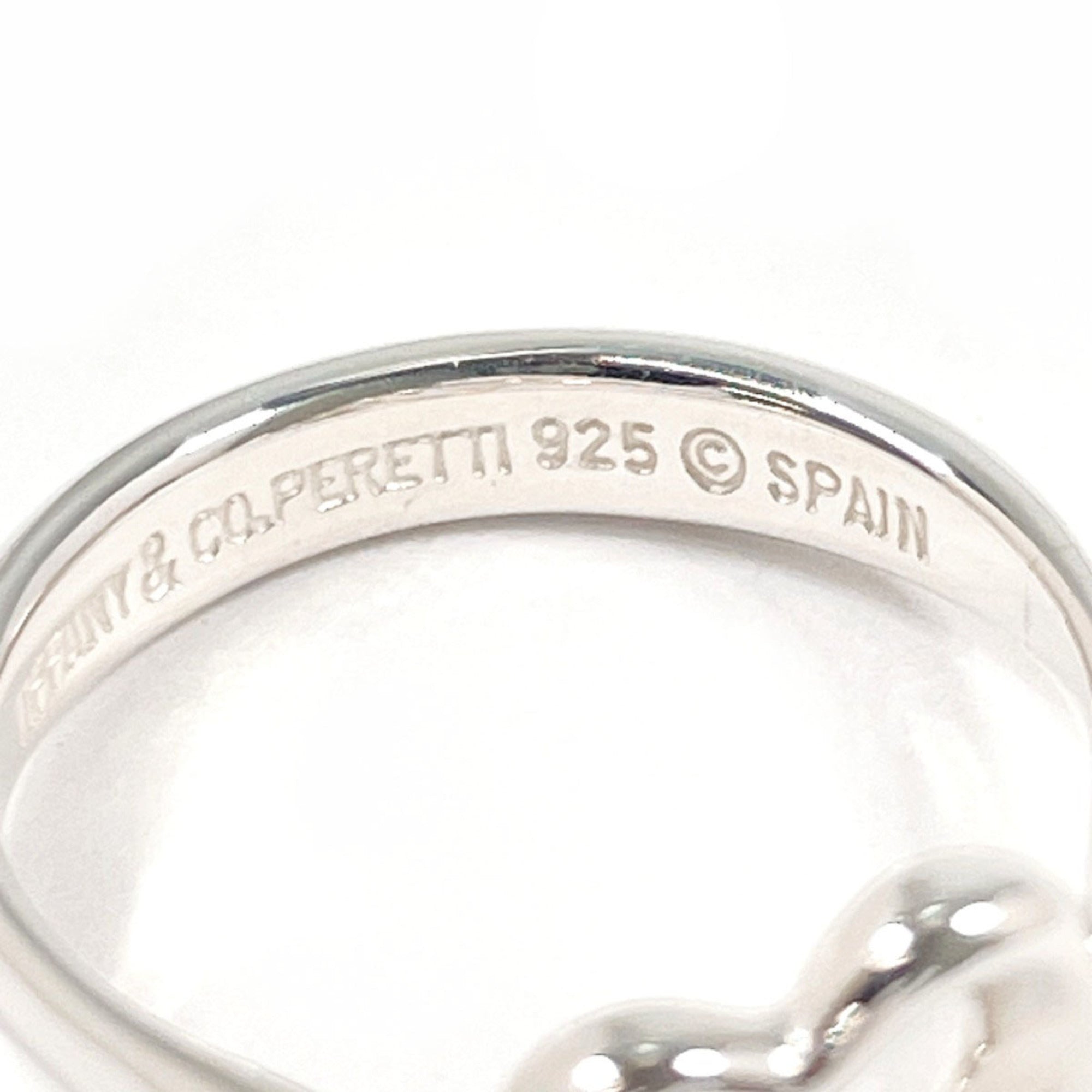 Tiffany Silver Silver 925 Band Ring (Pre-Owned)